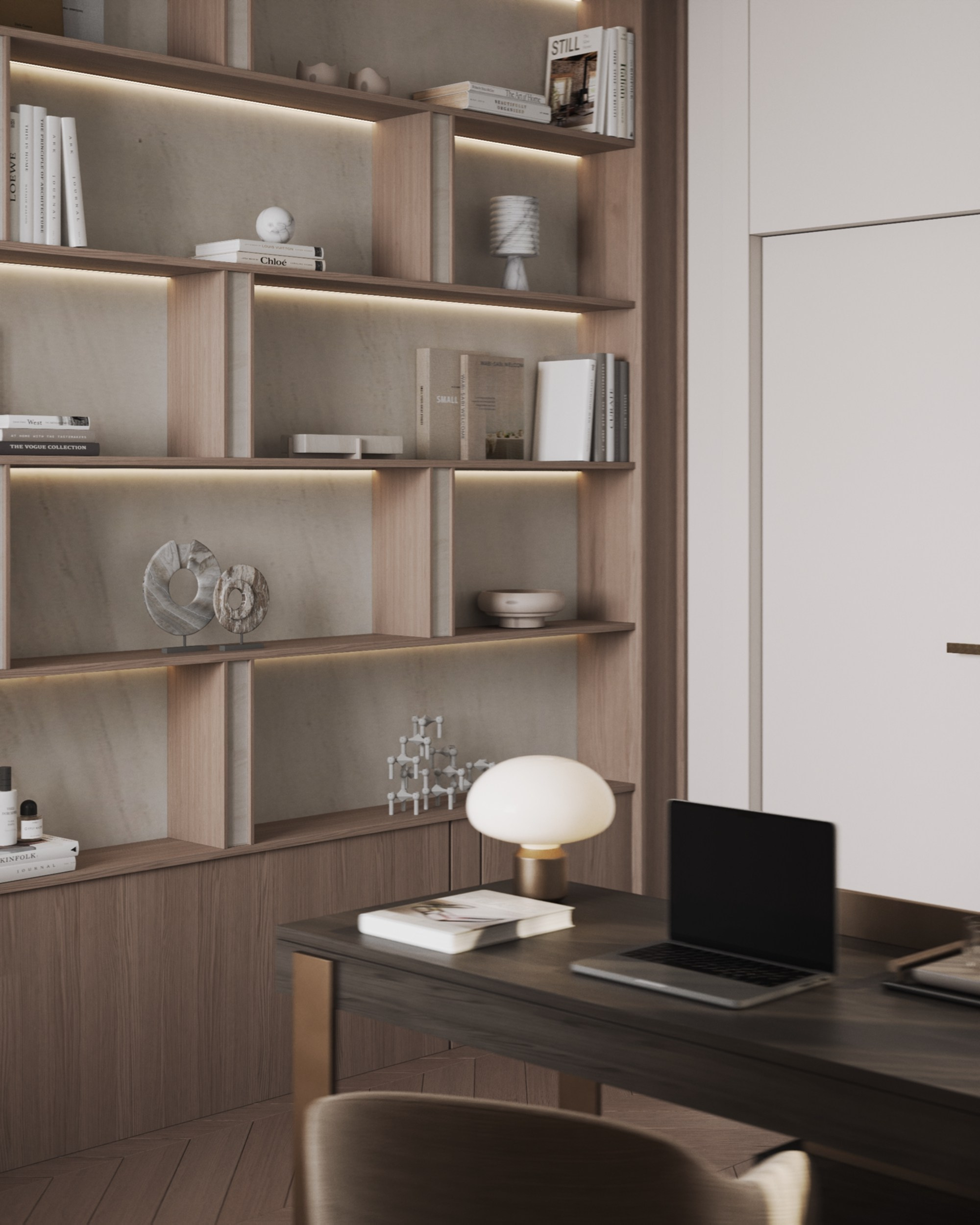 Almetievskaya | 83 m² | 2026. 3D Визуализация интерьера