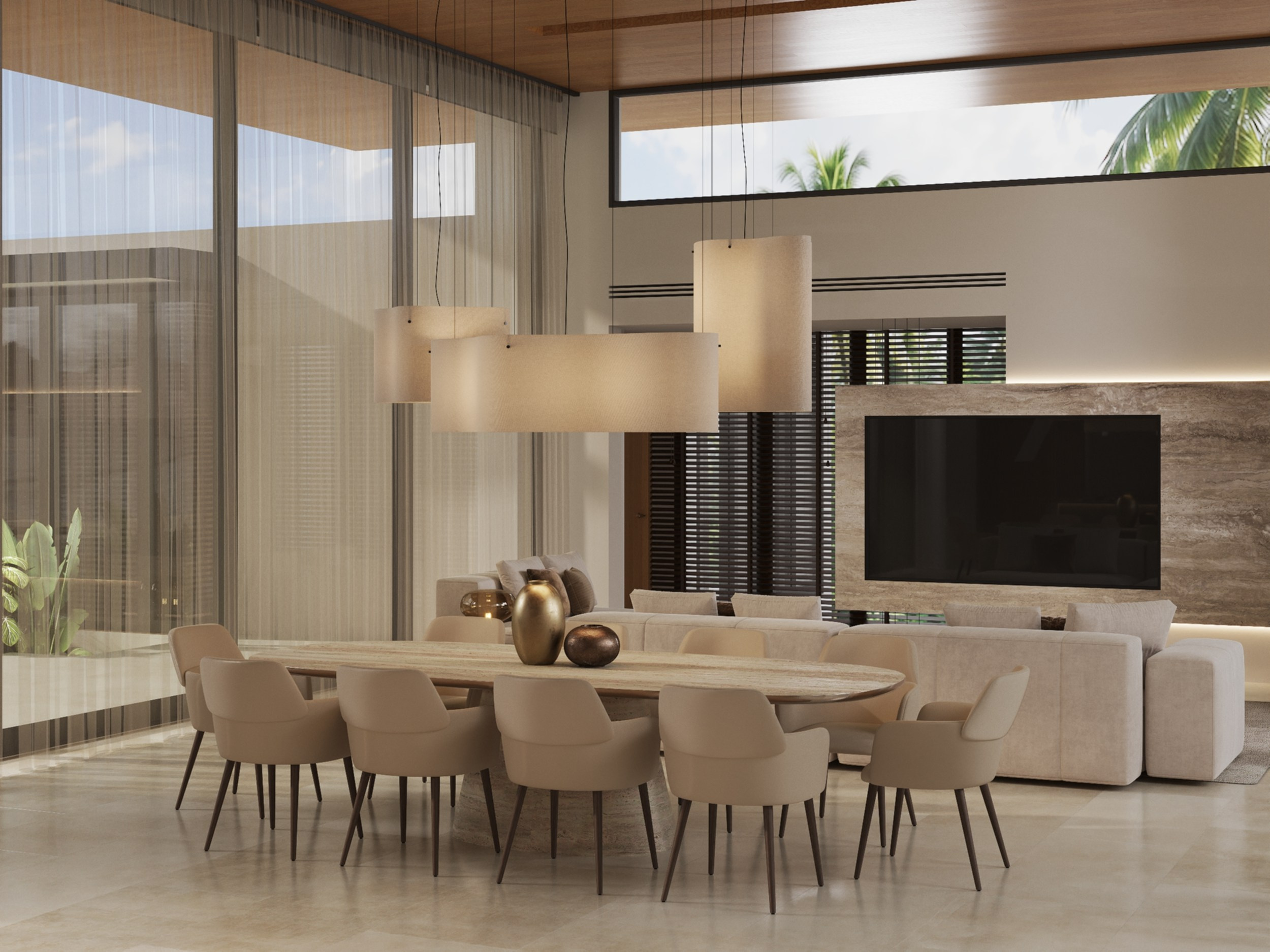 Villa Phuket | 2026. 3D Визуализация интерьера