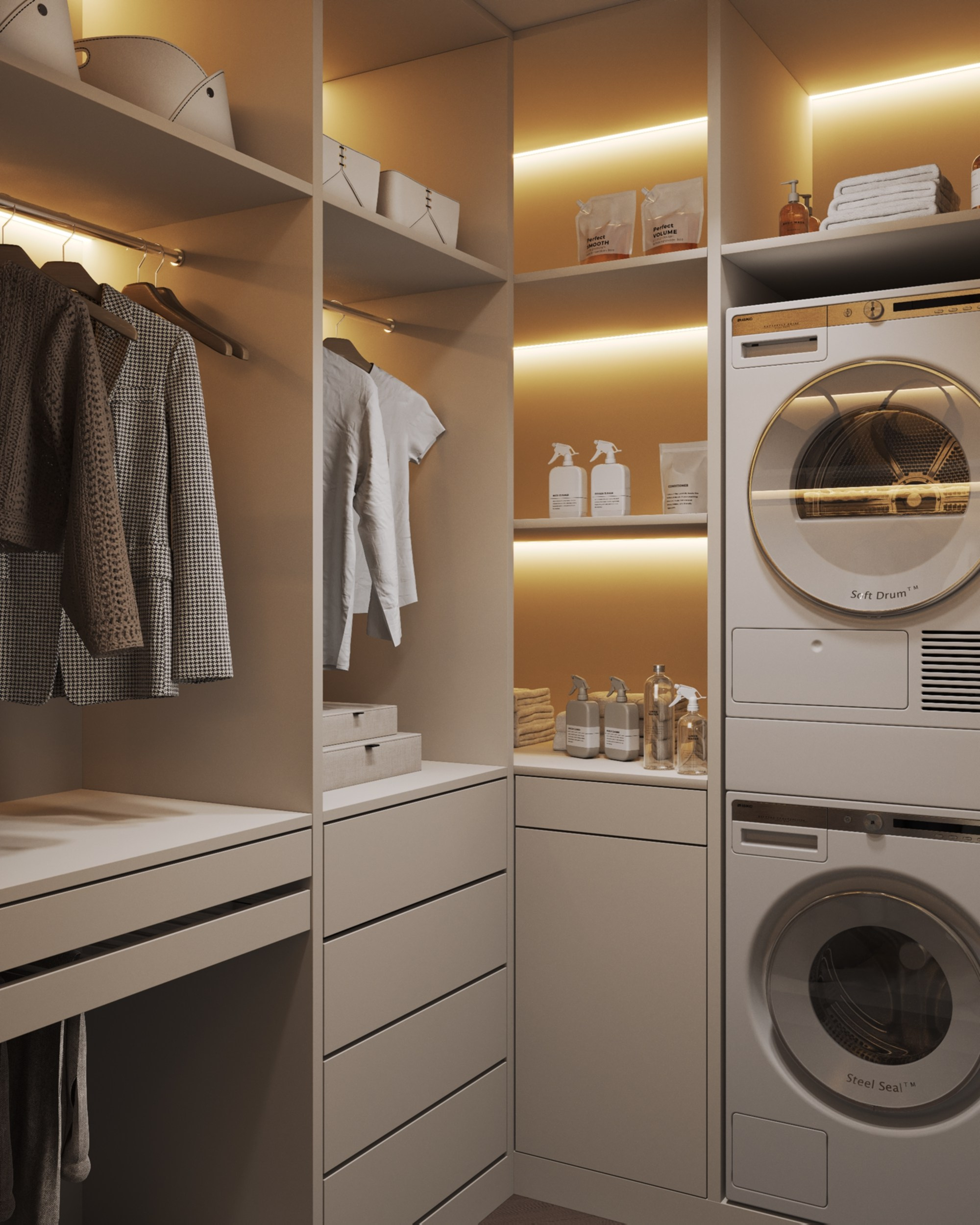 Almetievskaya | 83 m² | 2026. 3D Визуализация интерьера