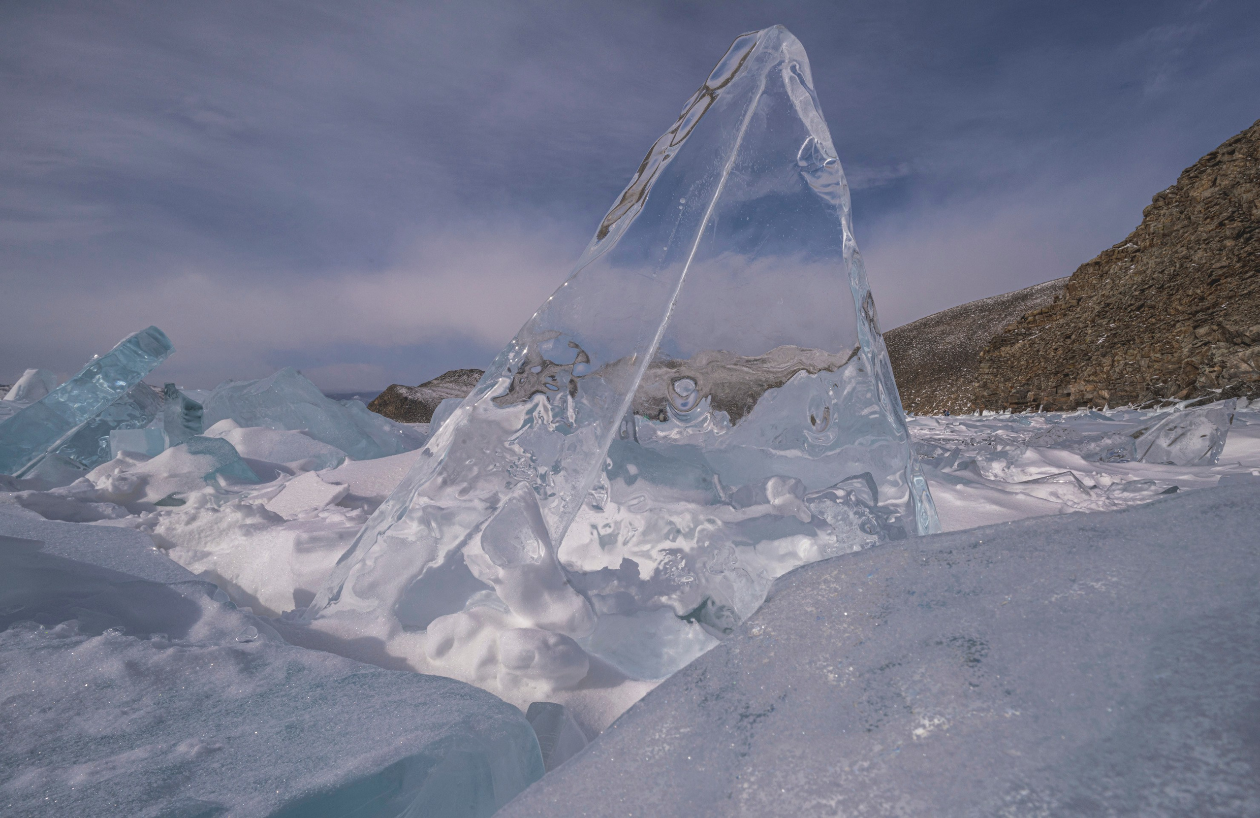 Байкал (март 2021). Фотограф Сергей Танков