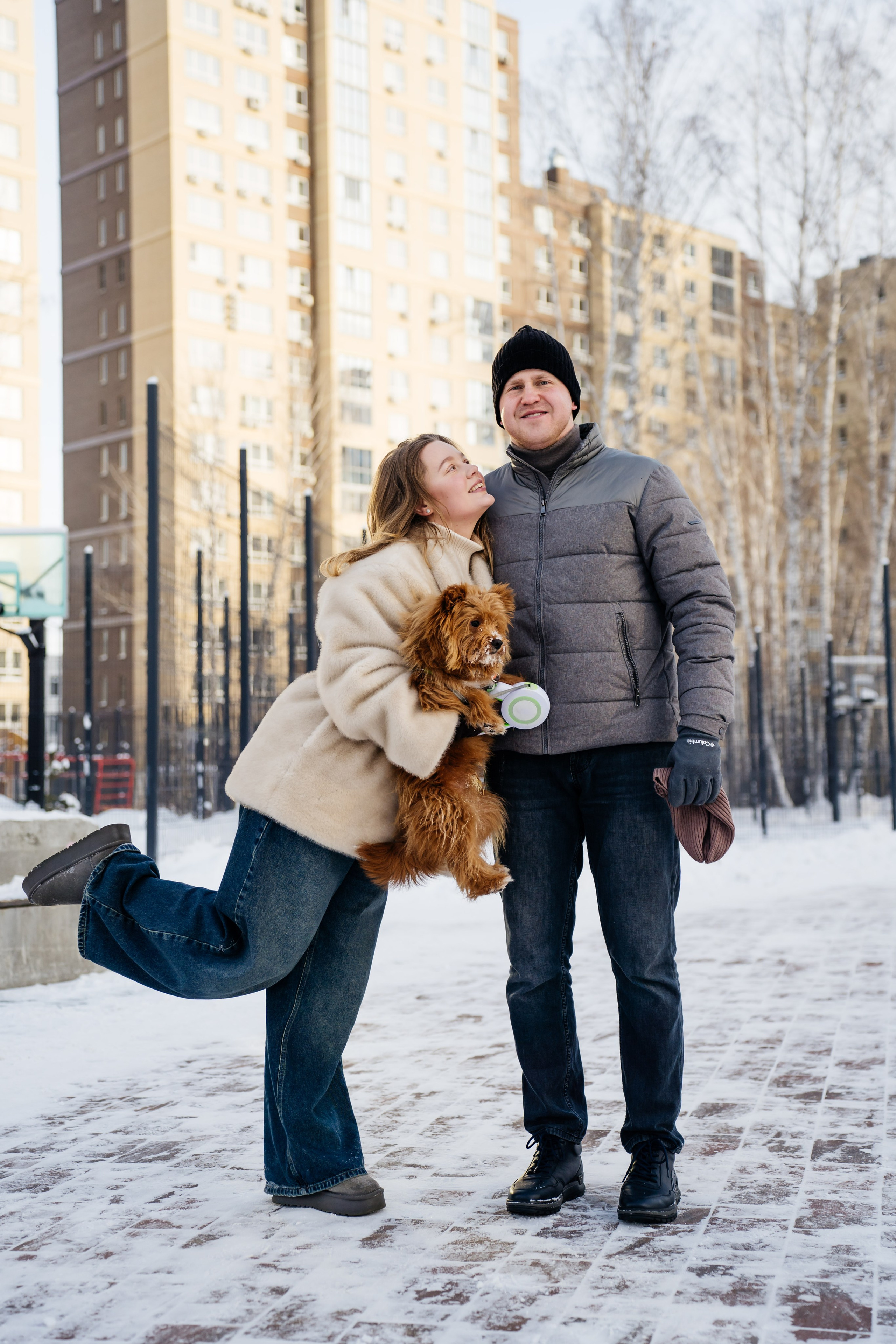Зимняя прогулка. Видеограф и Фотограф в Челябинске Ксения и Владимир Рюмины