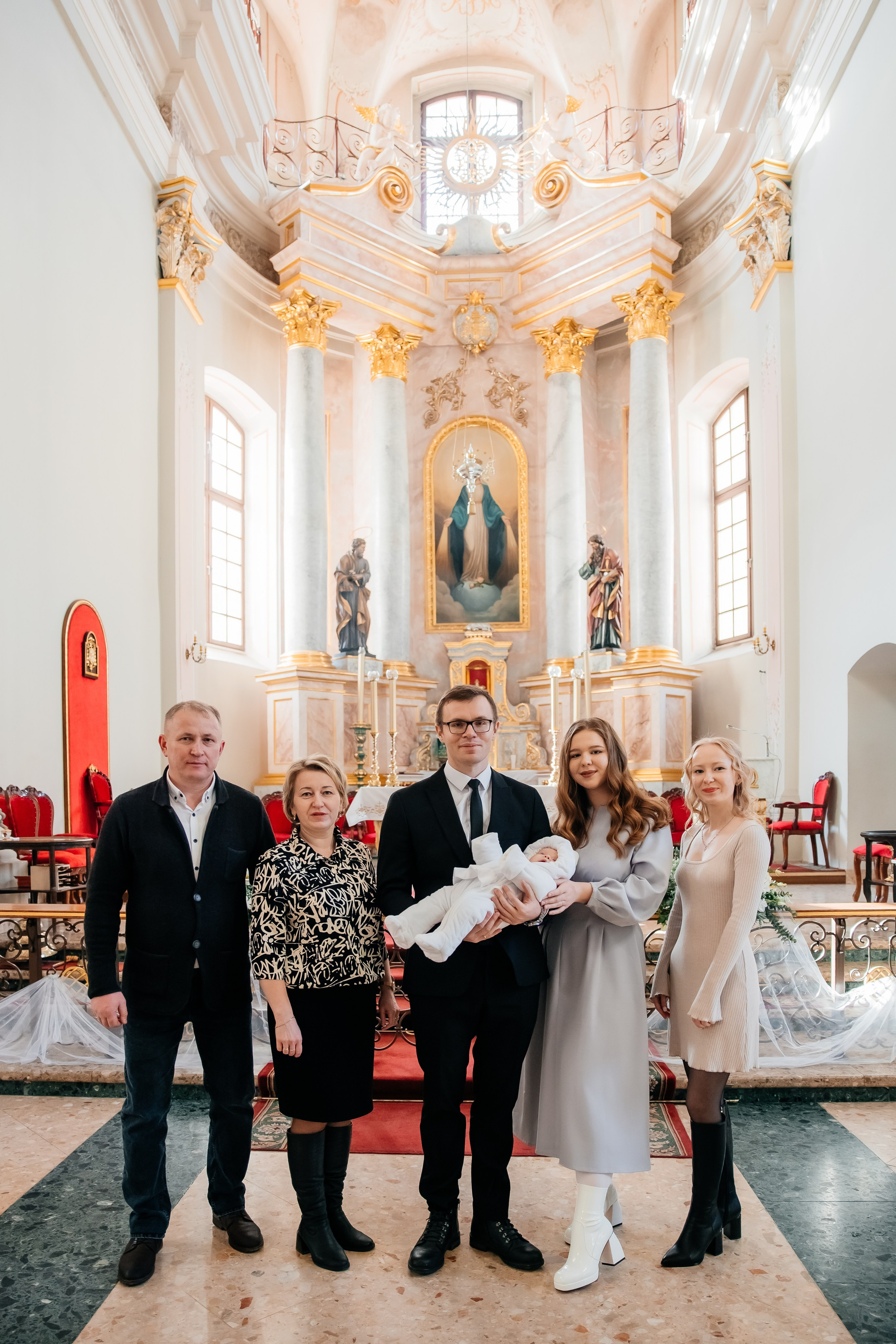 Крещение Софии. Архикафедральный костел Имени Пресвятой Девы Марии. Фотограф ВИКА МЕДУЗА