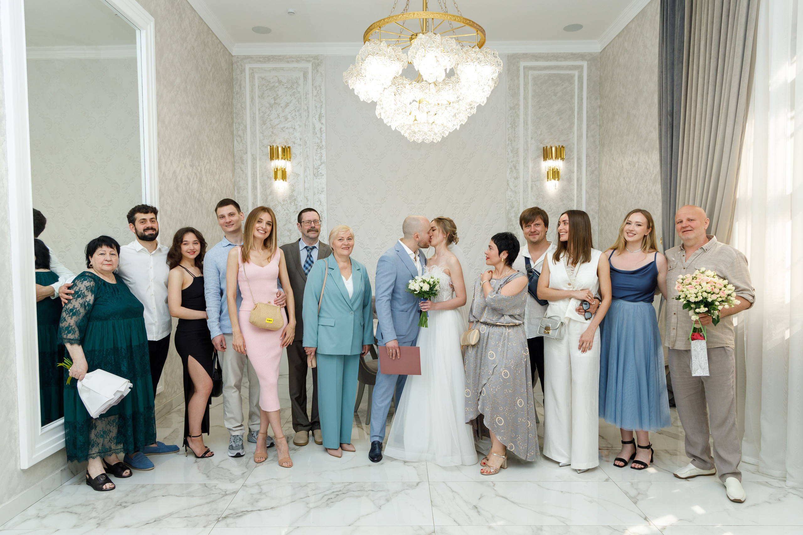 Регистрация в Кутузовском ЗАГСе. Свадебный фотограф Кирилл Шустров