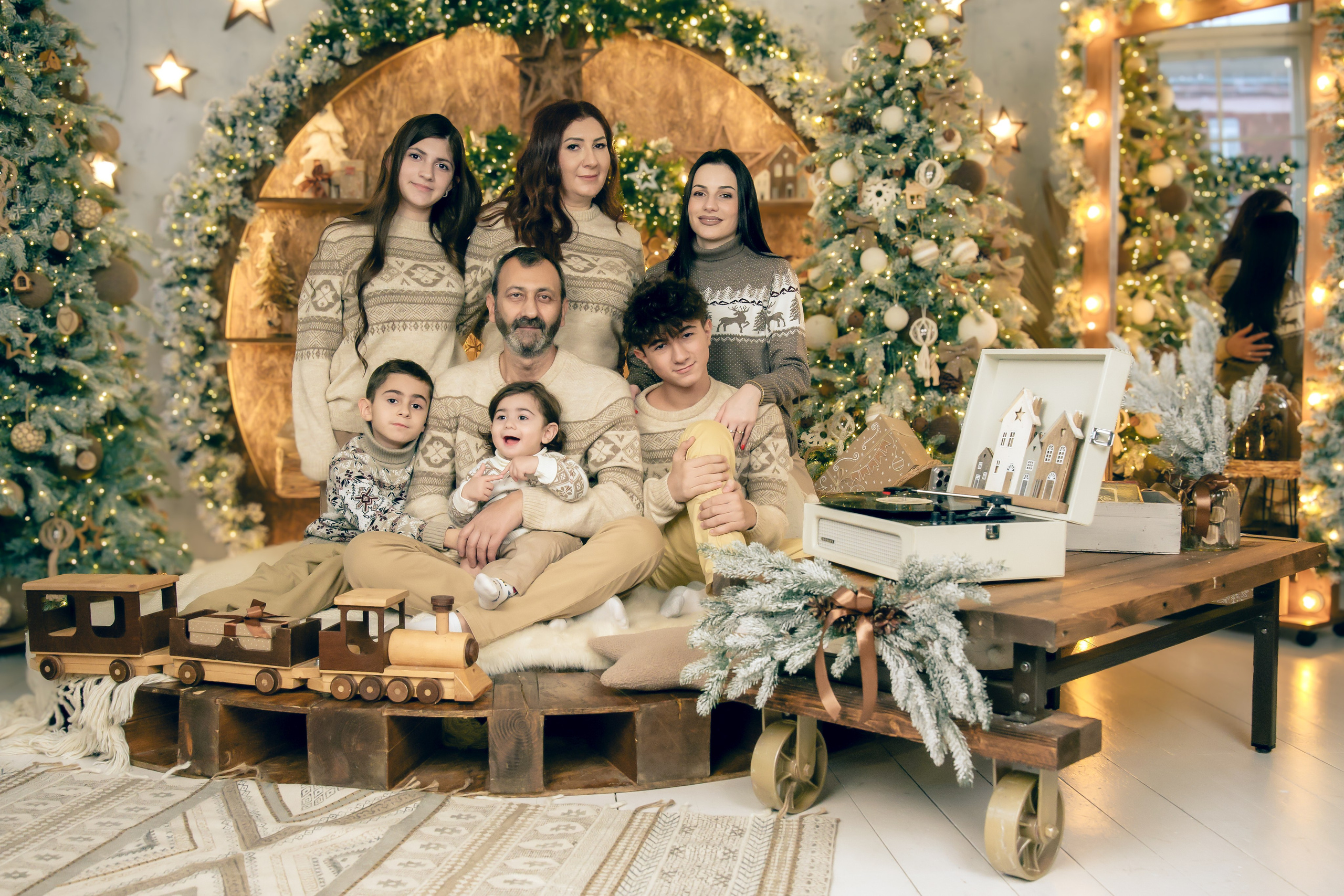 Новогодняя семейная фотосессия. Марина Суздаль семейный и детский фотограф в Москве и Подмосковье