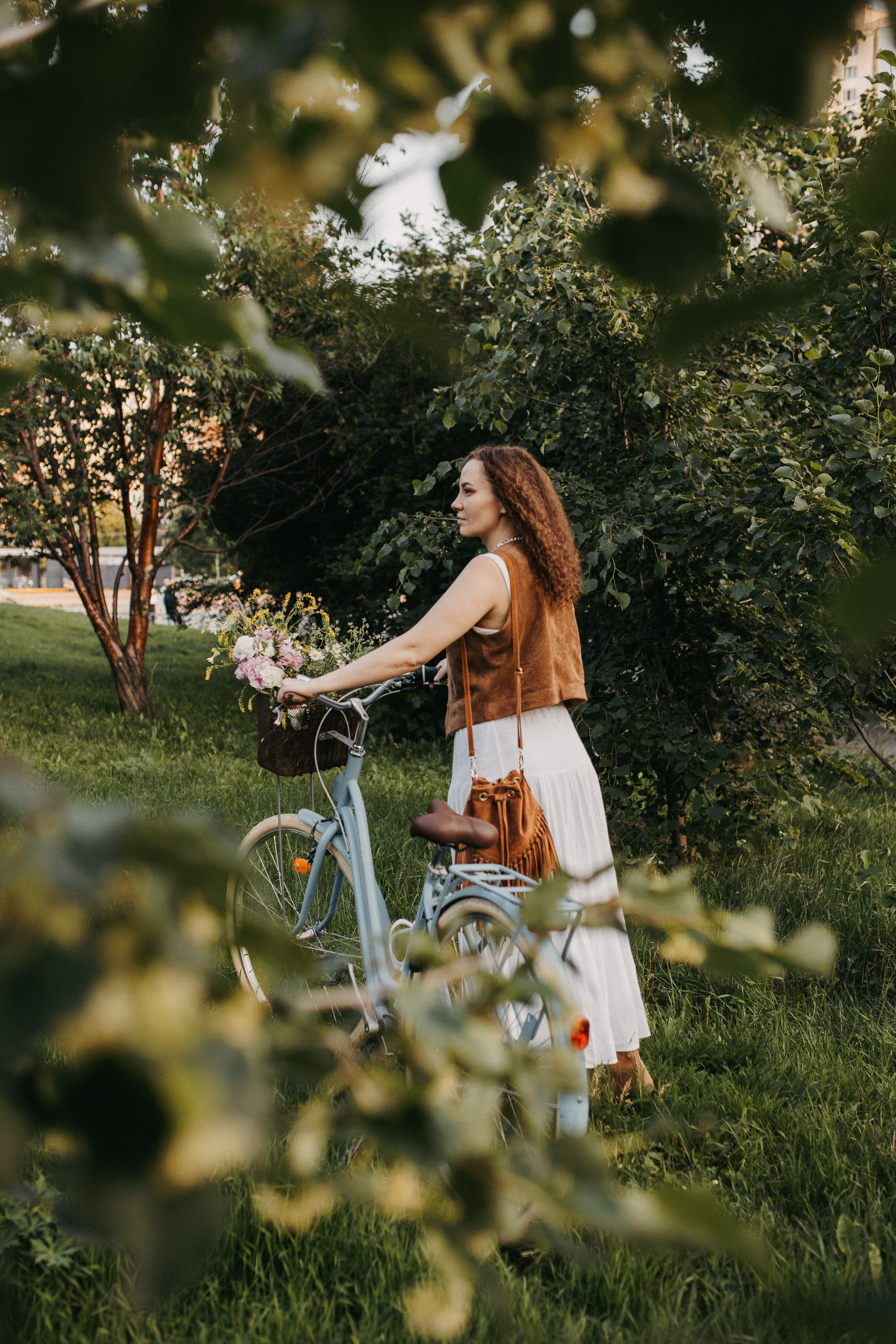 Света с велом. Семейный фотограф Трусова Евгения в Екатеринбурге