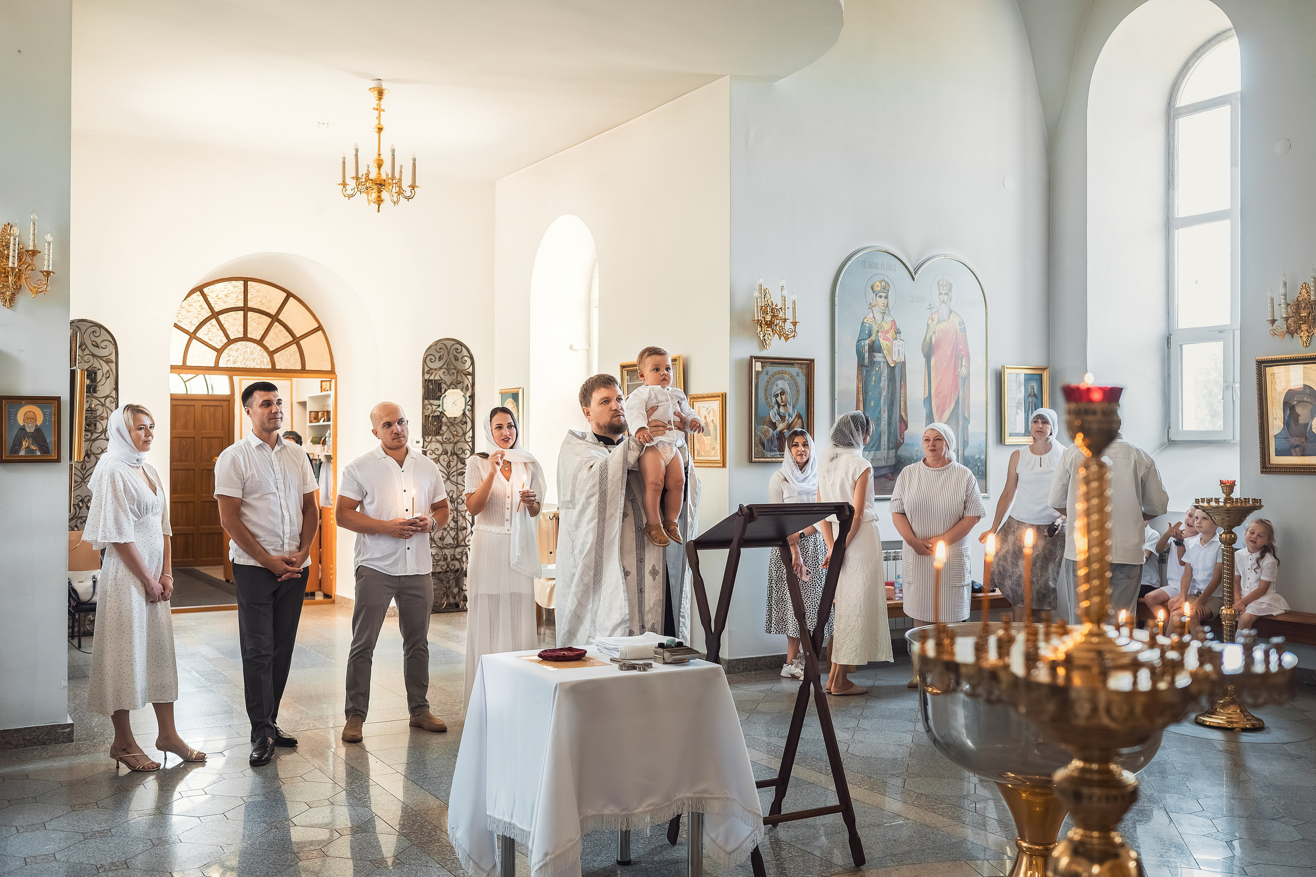 С. Павловка, храм св. апостолов Петра и Павла. Церковный фотограф на Таинство Крещения и Венчания в Оренбурге и Оренбургской области Екатерина Белкина