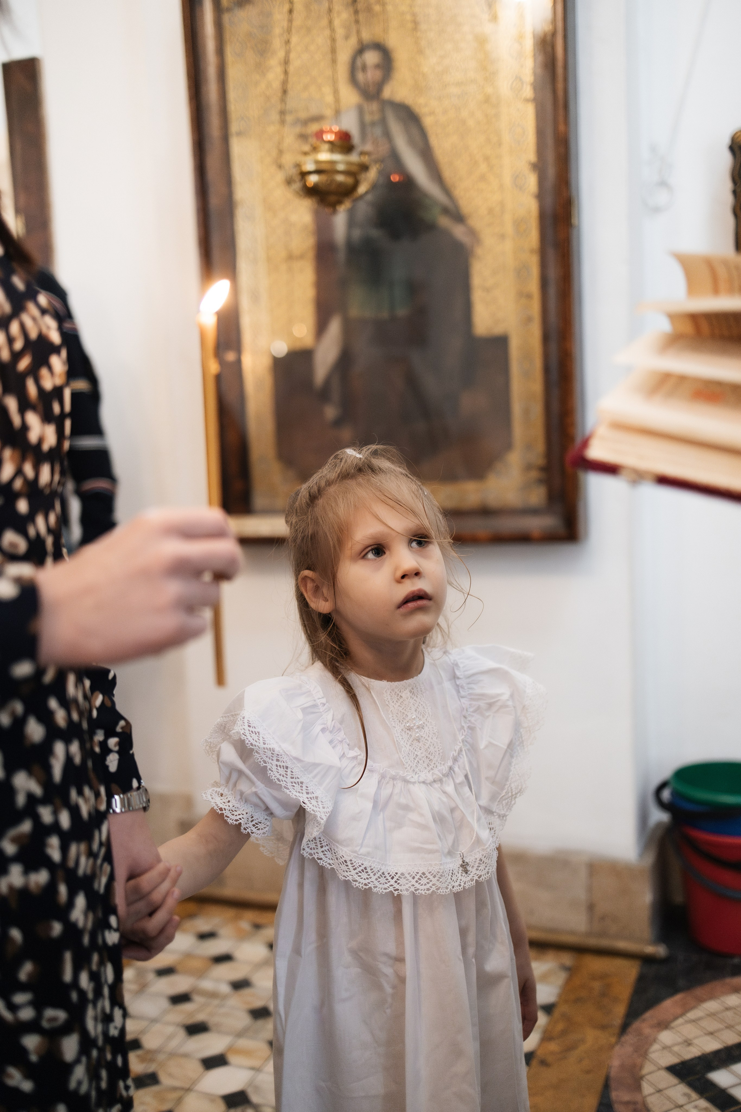 Крещение в Храме Димитрия Солунского на Благуше. Семейный и lovestory фотограф в Москве Светлана Коняхина