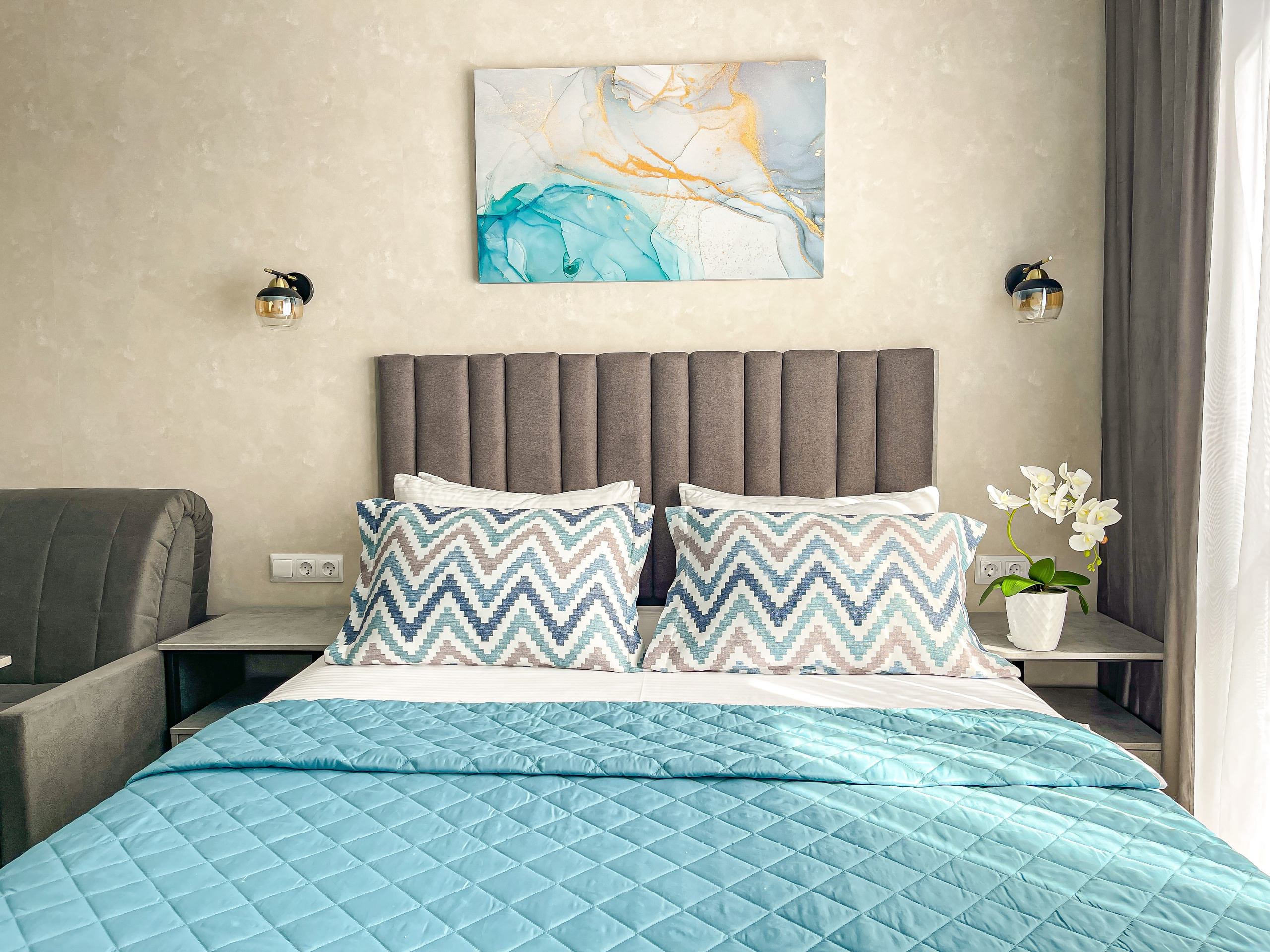 Интерьерная съёмка для гостиниц. Интерьерный фотограф на побережье Краснодарского края Диана Бажанова