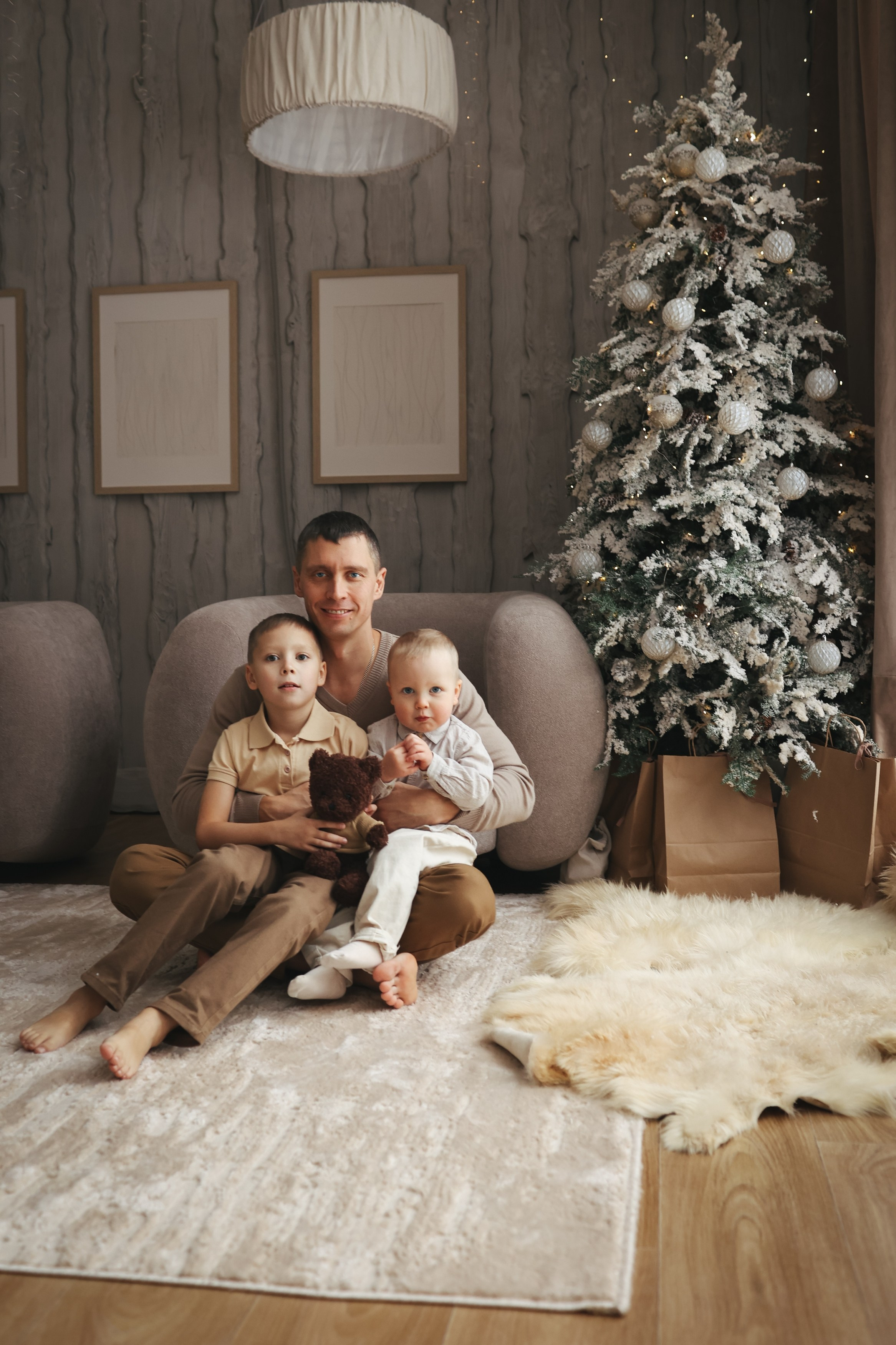 Новый год новогодняя фотосессия семейная фотосесиия. Фотограф Владимир Москва