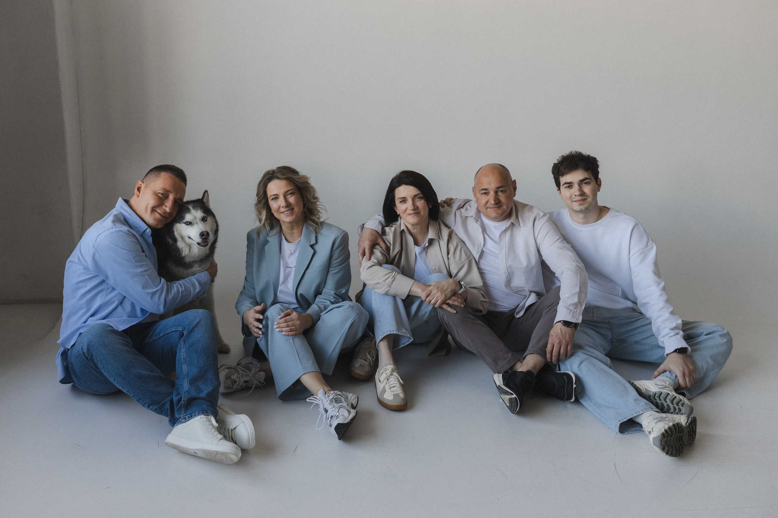 История семьи. Семейный фотограф в Москве