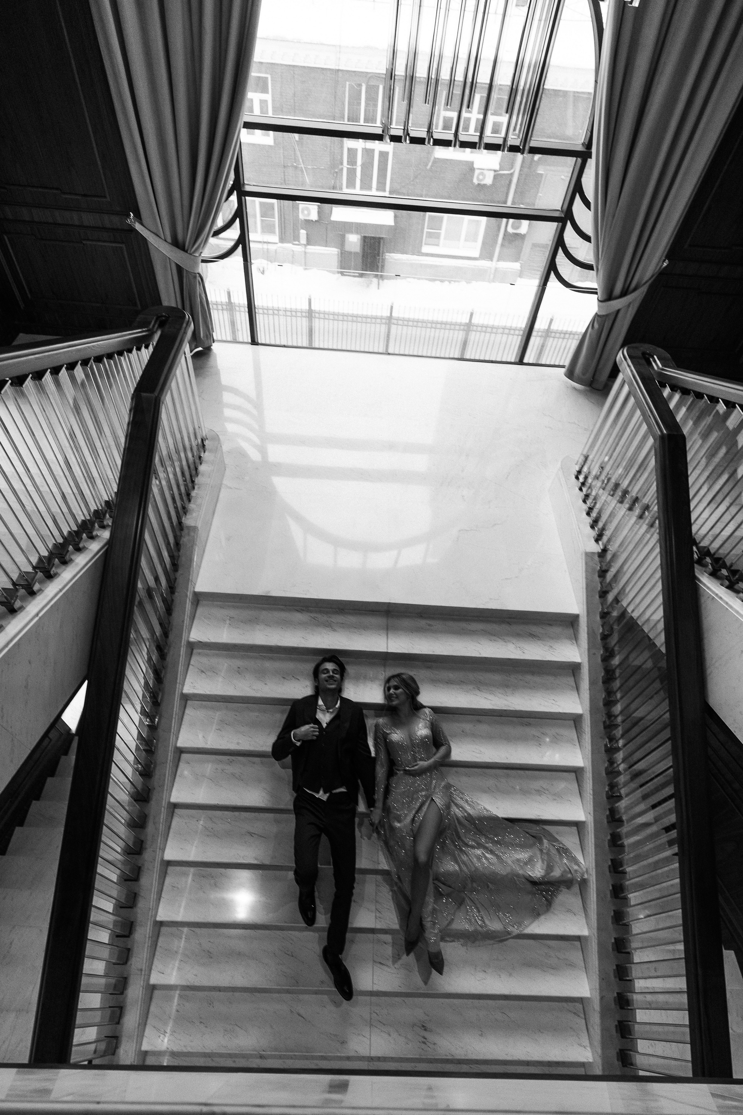 Свадебная фотосессия в отеле Марриотт Империал Плаза Москва