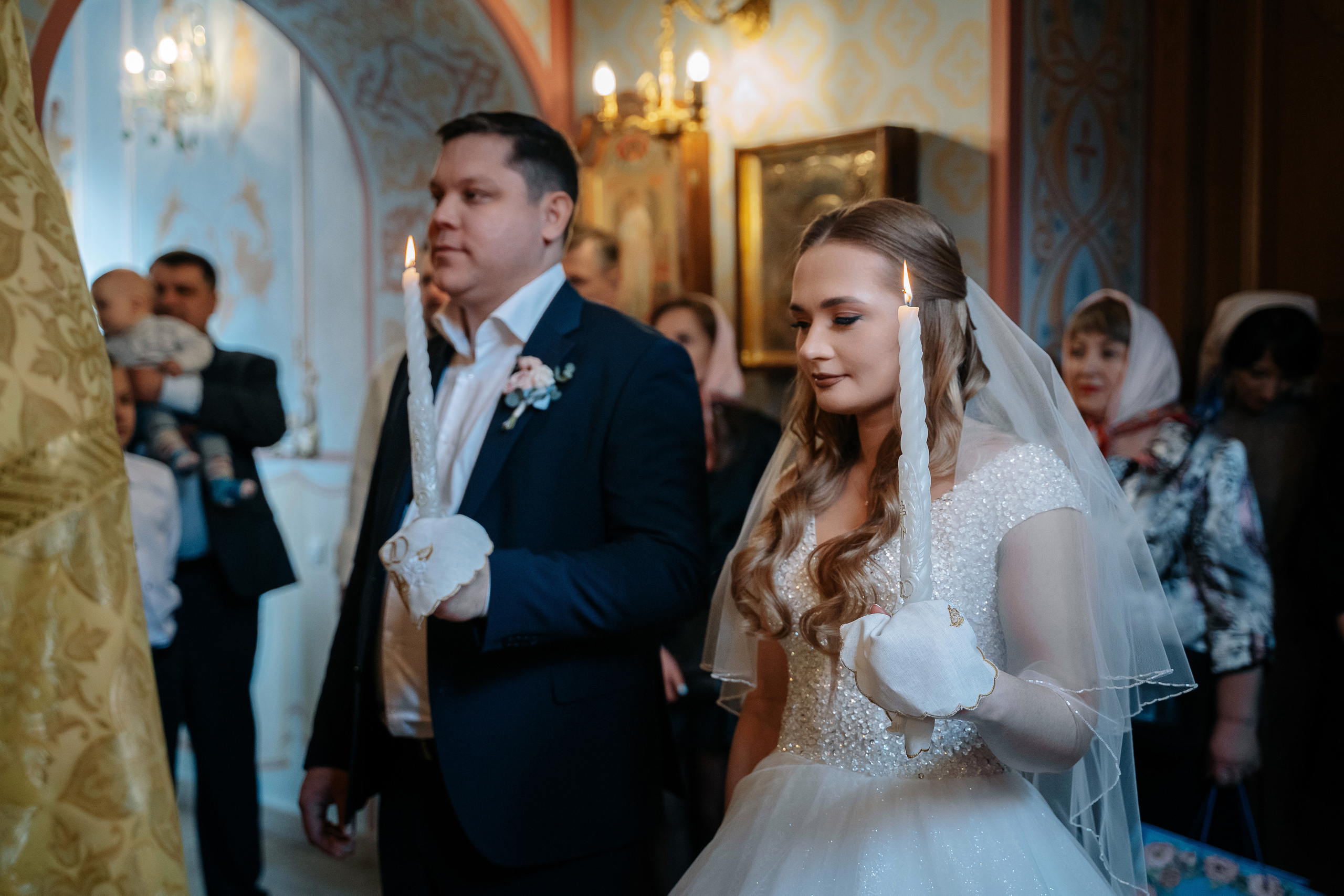 Таинство Венчания в ХРАМЕ БЛАЖЕННОЙ МАТРОНЫ, фотограф на венчание