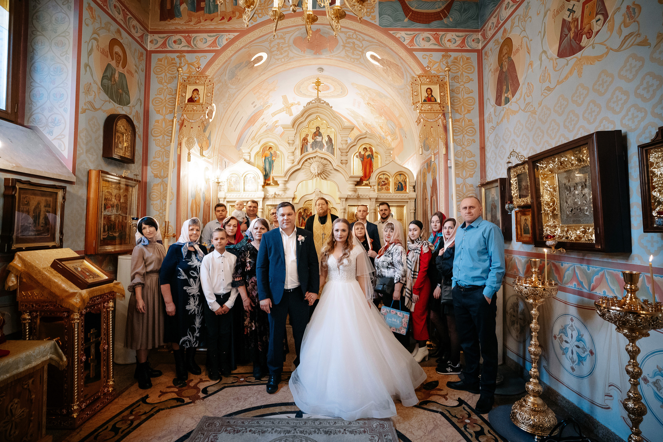 Таинство Венчания в ХРАМЕ БЛАЖЕННОЙ МАТРОНЫ, фотограф на венчание