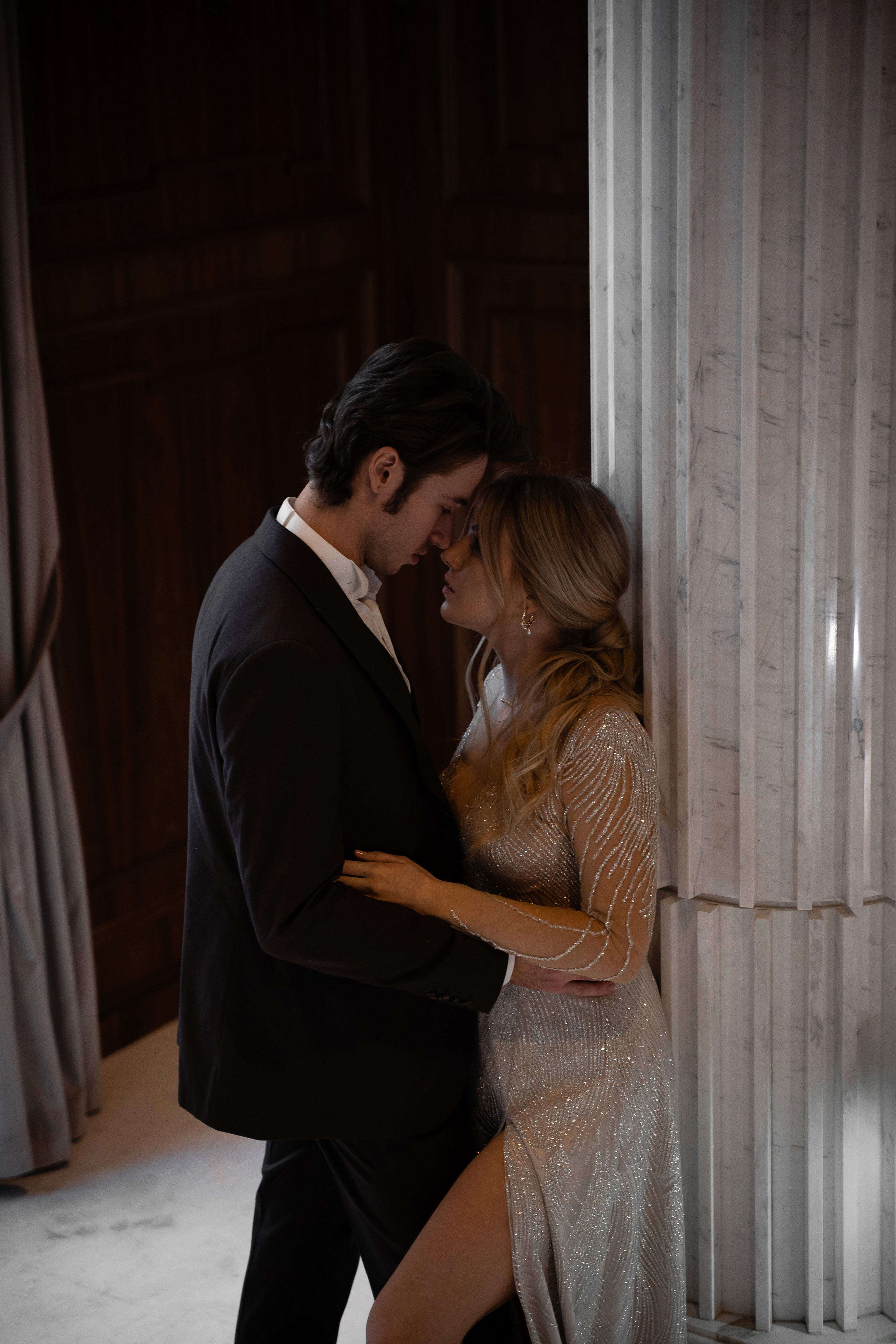 Свадебная фотосессия в отеле Марриотт Империал Плаза Москва