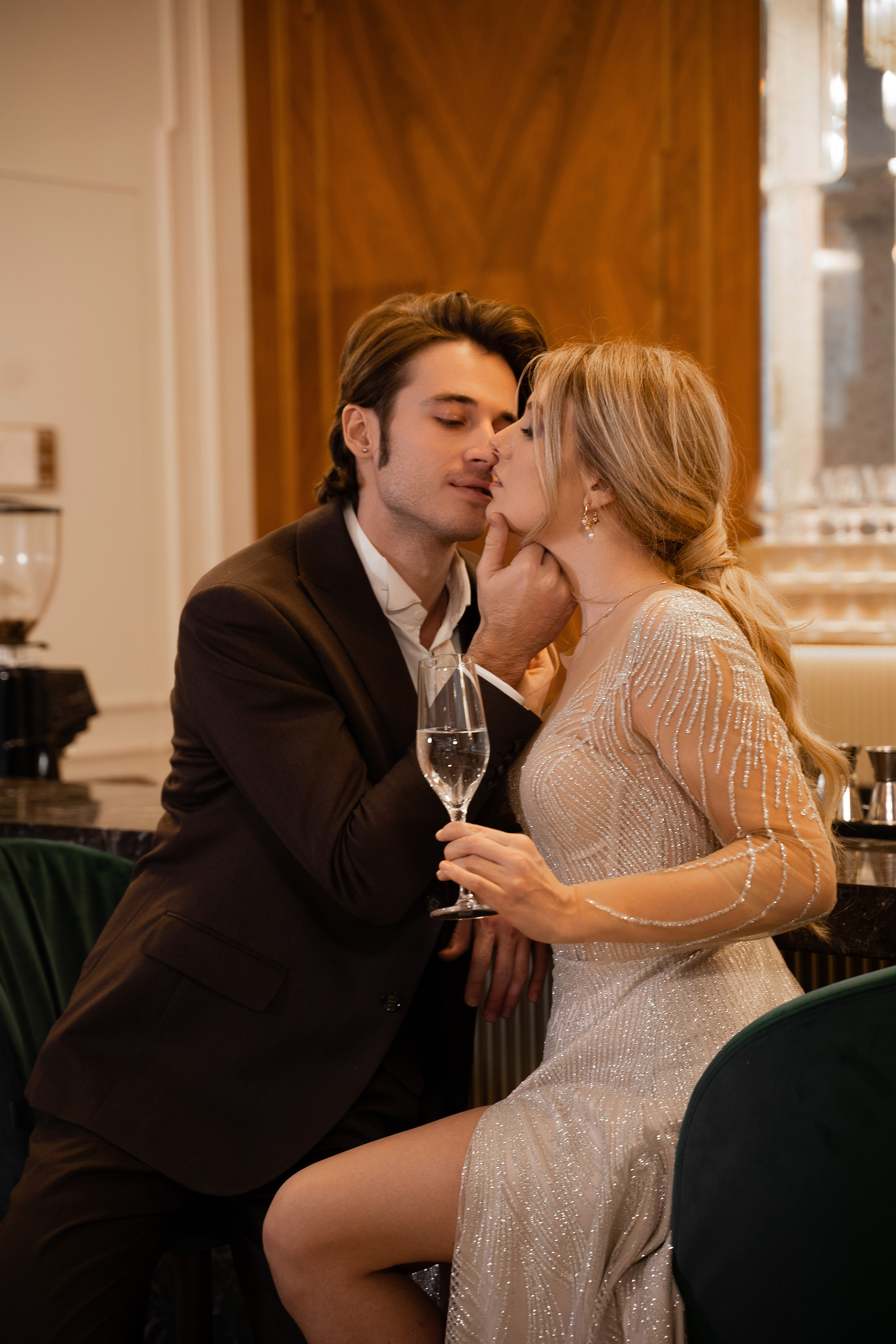 Свадебная фотосессия в отеле Марриотт Империал Плаза Москва