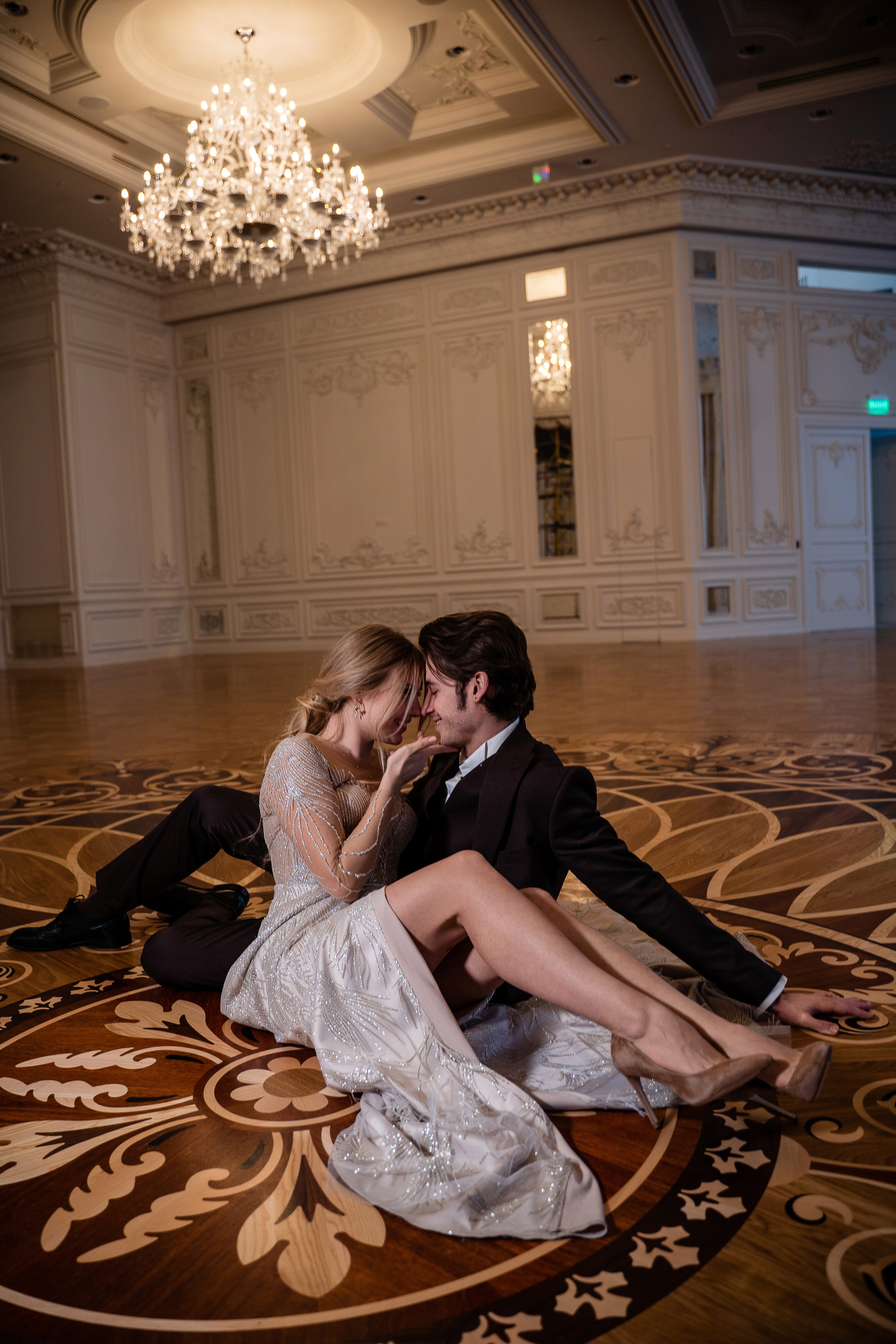 Свадебная фотосессия в отеле Марриотт Империал Плаза Москва