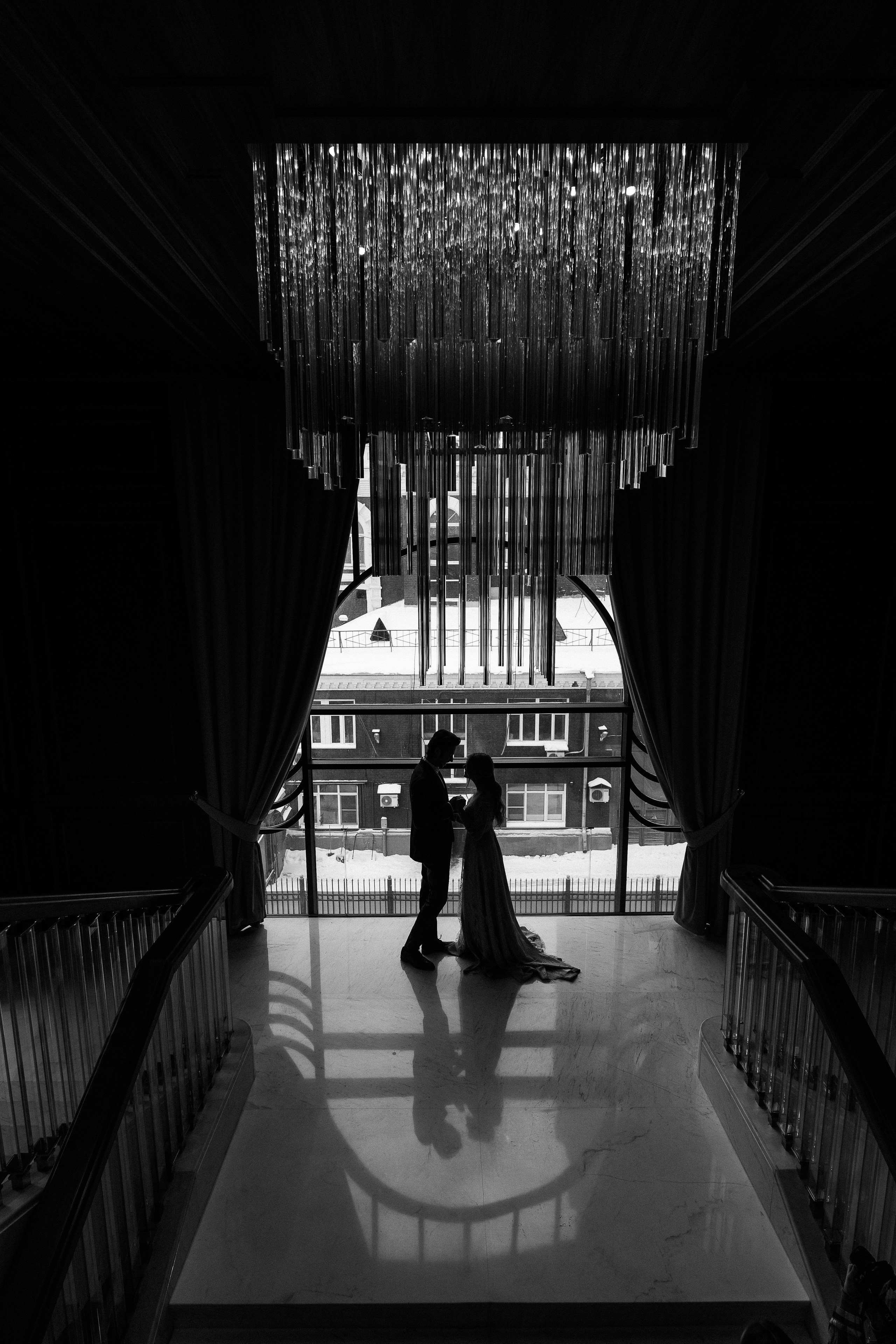 Свадебная фотосессия в отеле Марриотт Империал Плаза Москва