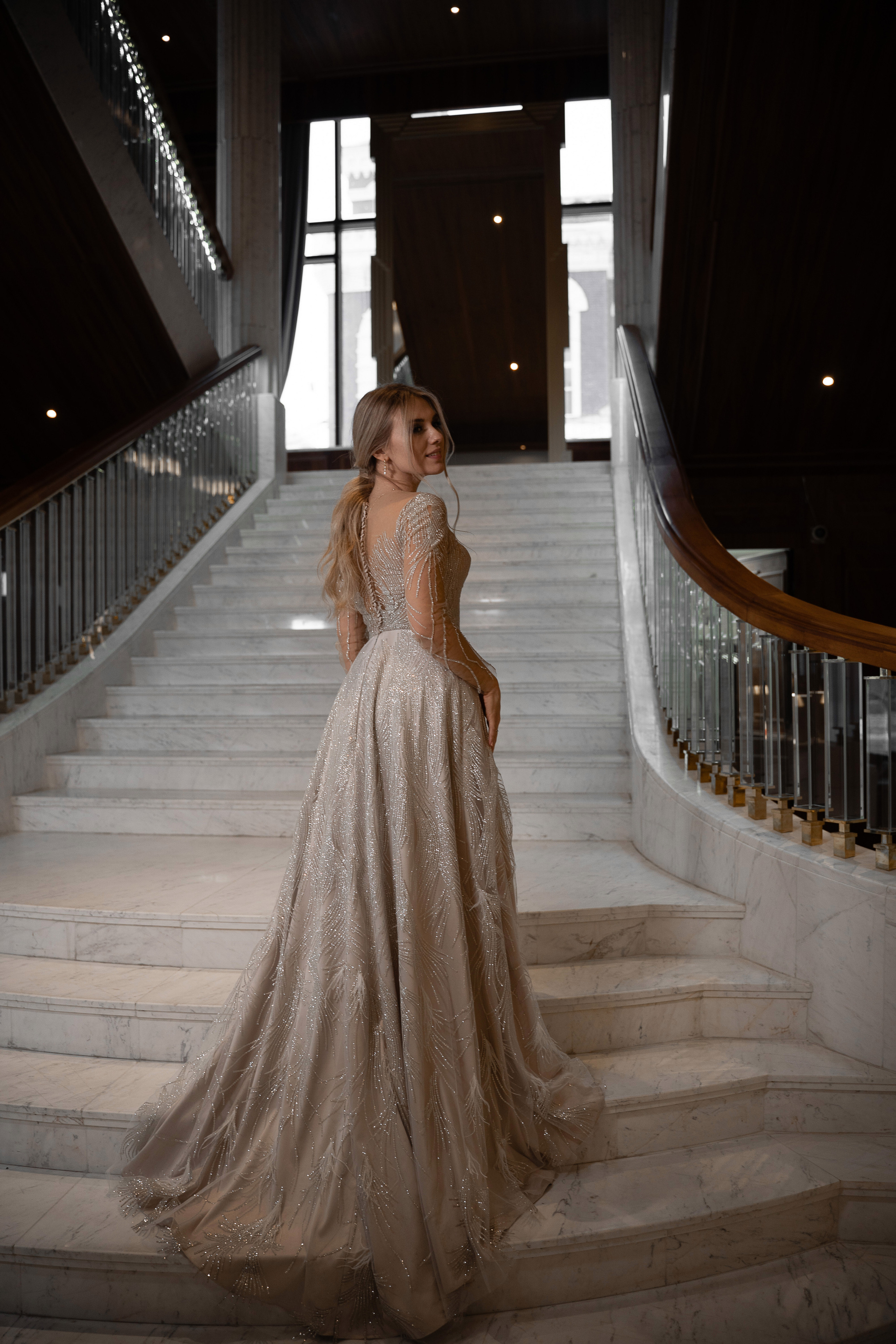 Свадебная фотосессия в отеле Марриотт Империал Плаза Москва