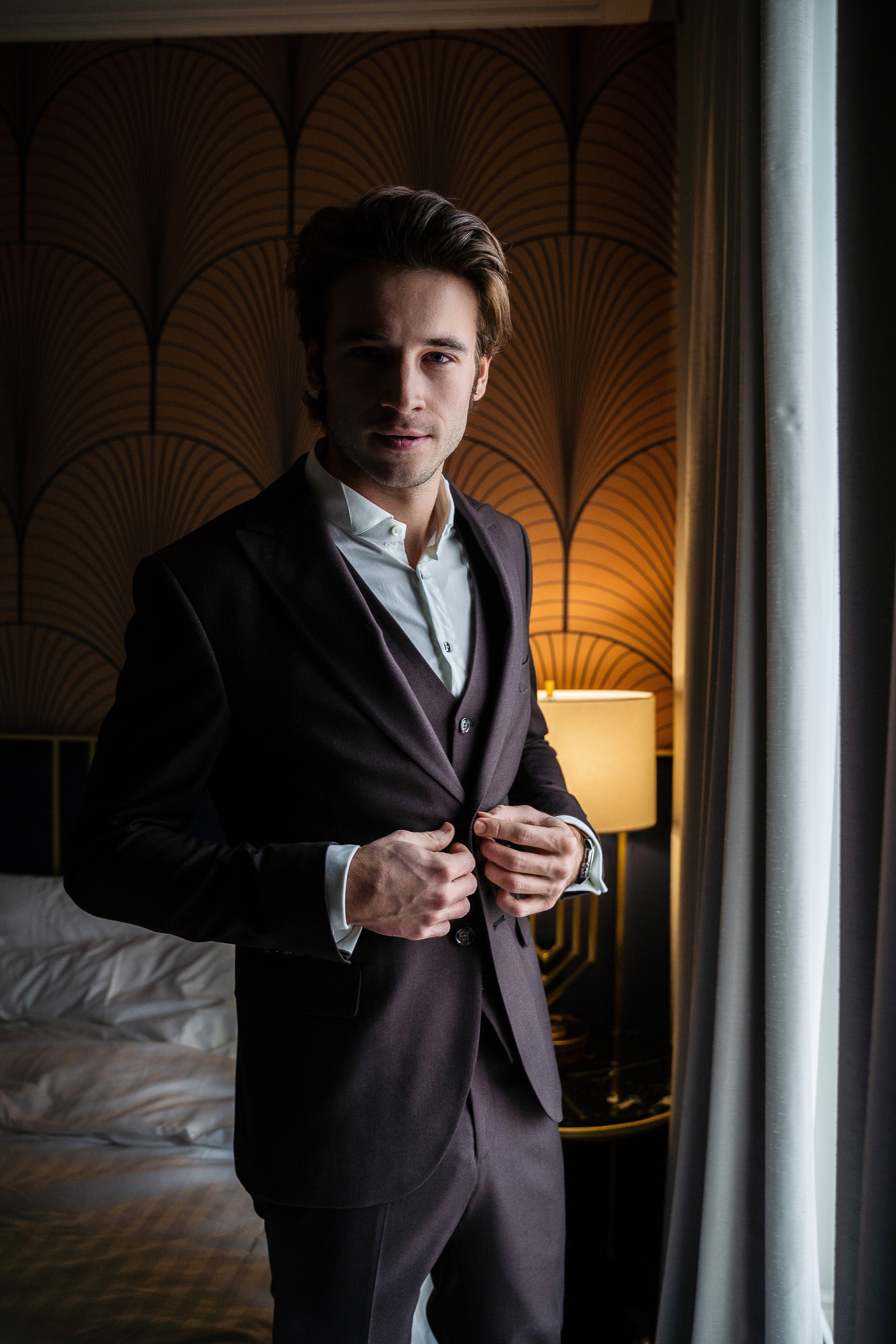 Свадебная фотосессия в отеле Марриотт Империал Плаза Москва