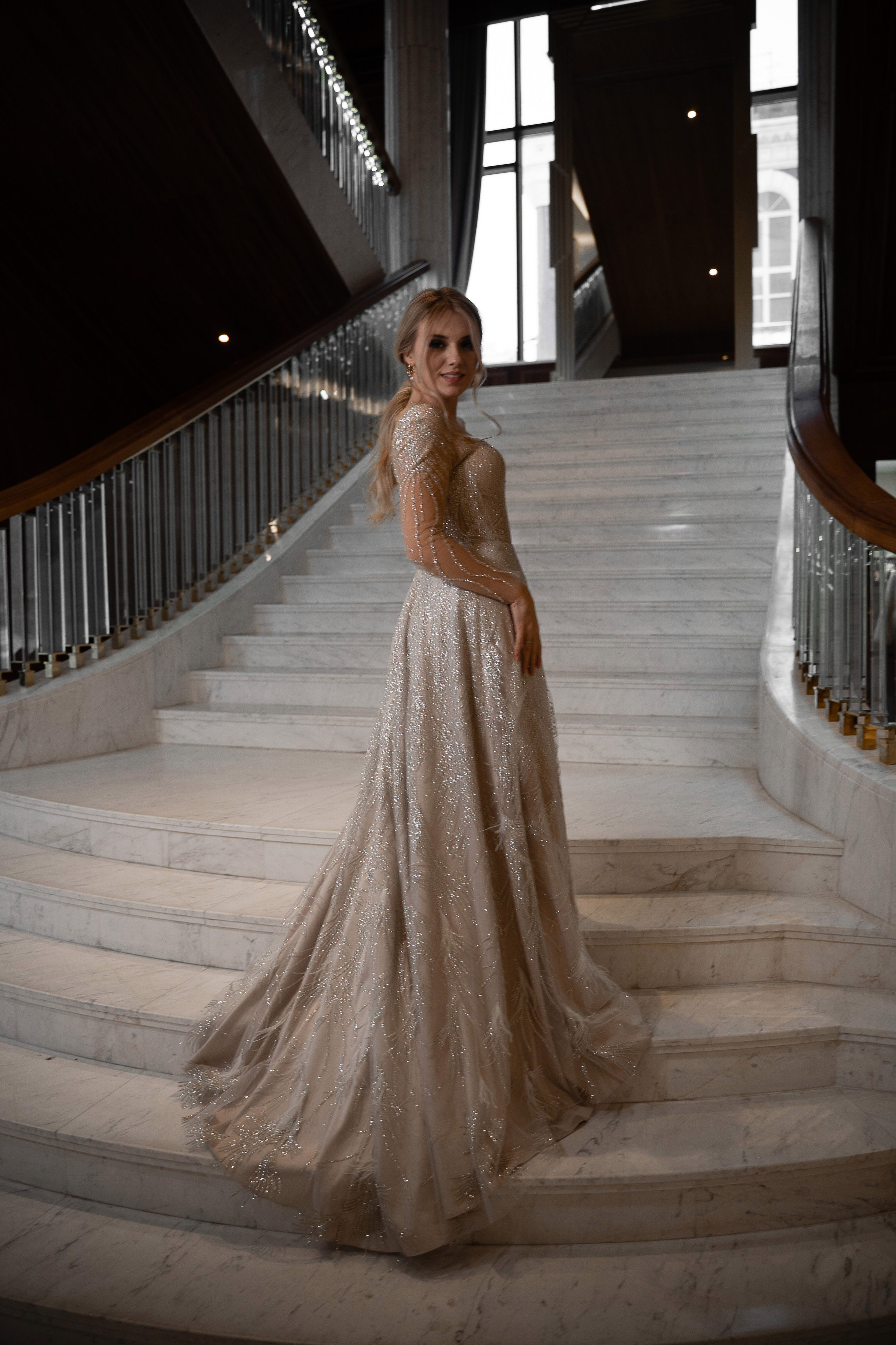 Свадебная фотосессия в отеле Марриотт Империал Плаза Москва