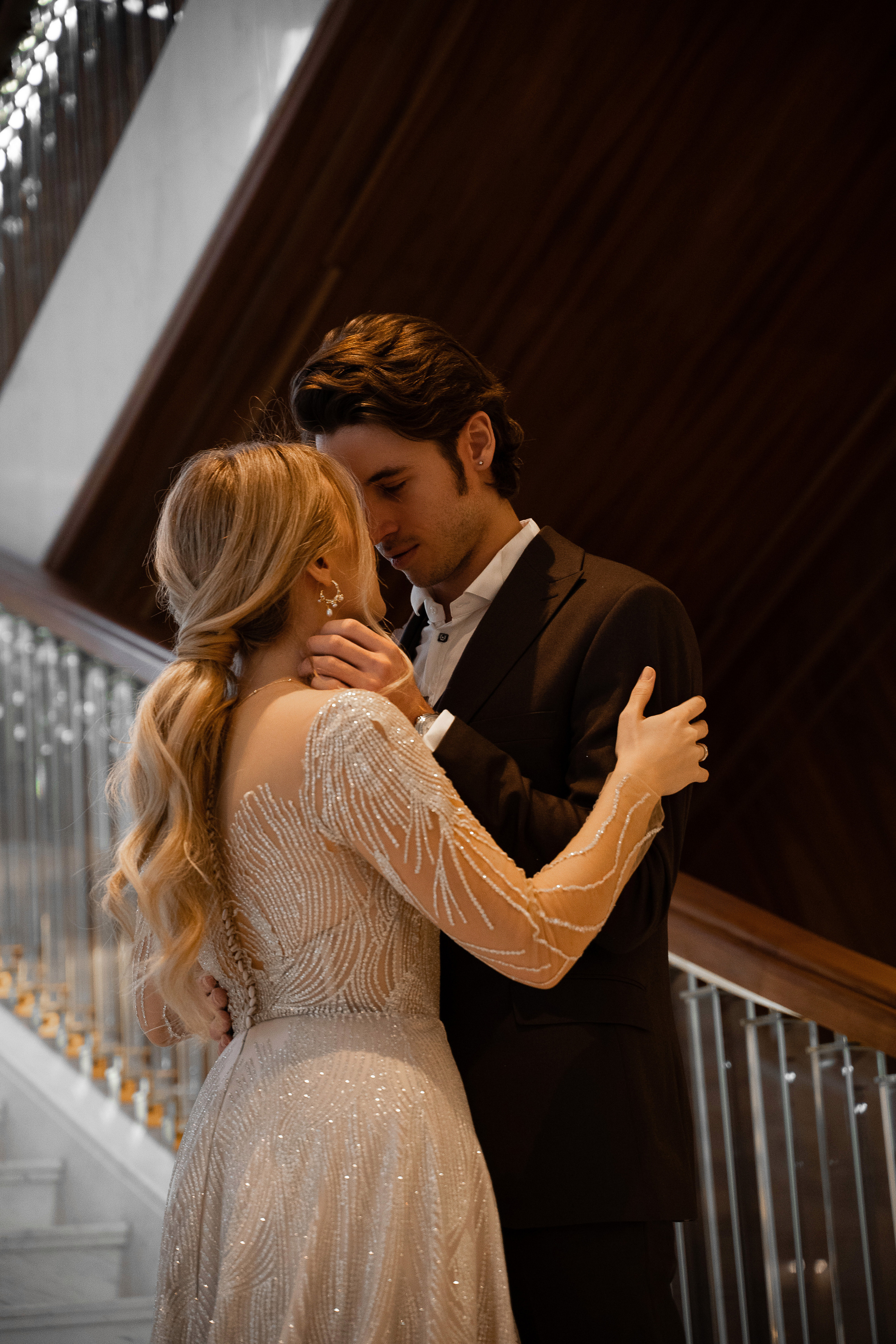 Свадебная фотосессия в отеле Марриотт Империал Плаза Москва