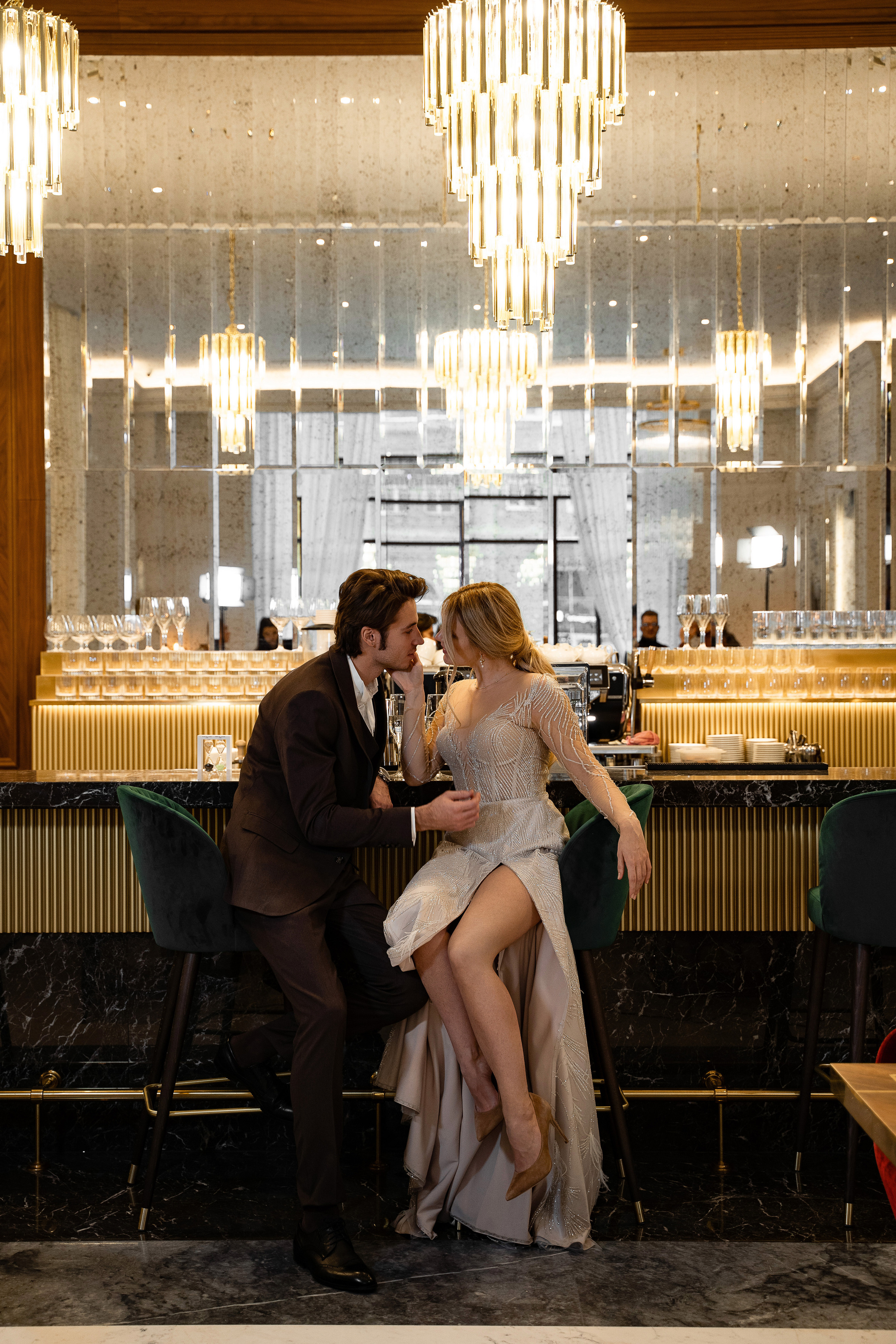 Свадебная фотосессия в отеле Марриотт Империал Плаза Москва