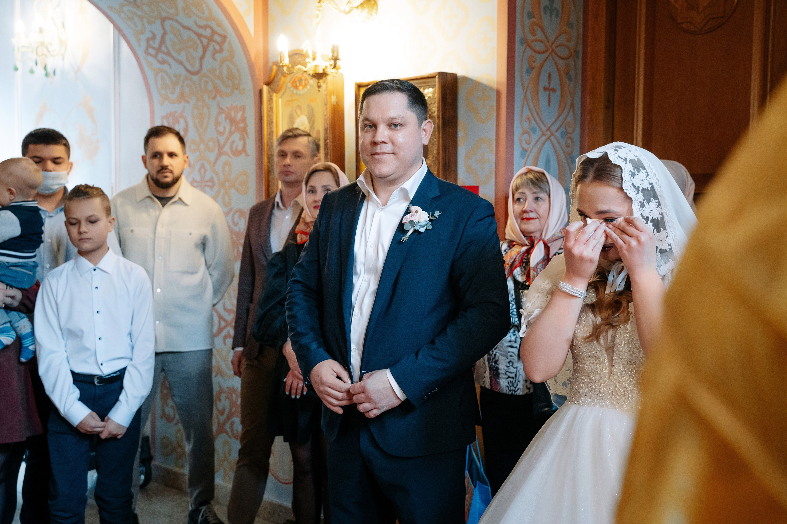 Таинство Венчания в ХРАМЕ БЛАЖЕННОЙ МАТРОНЫ, фотограф на венчание