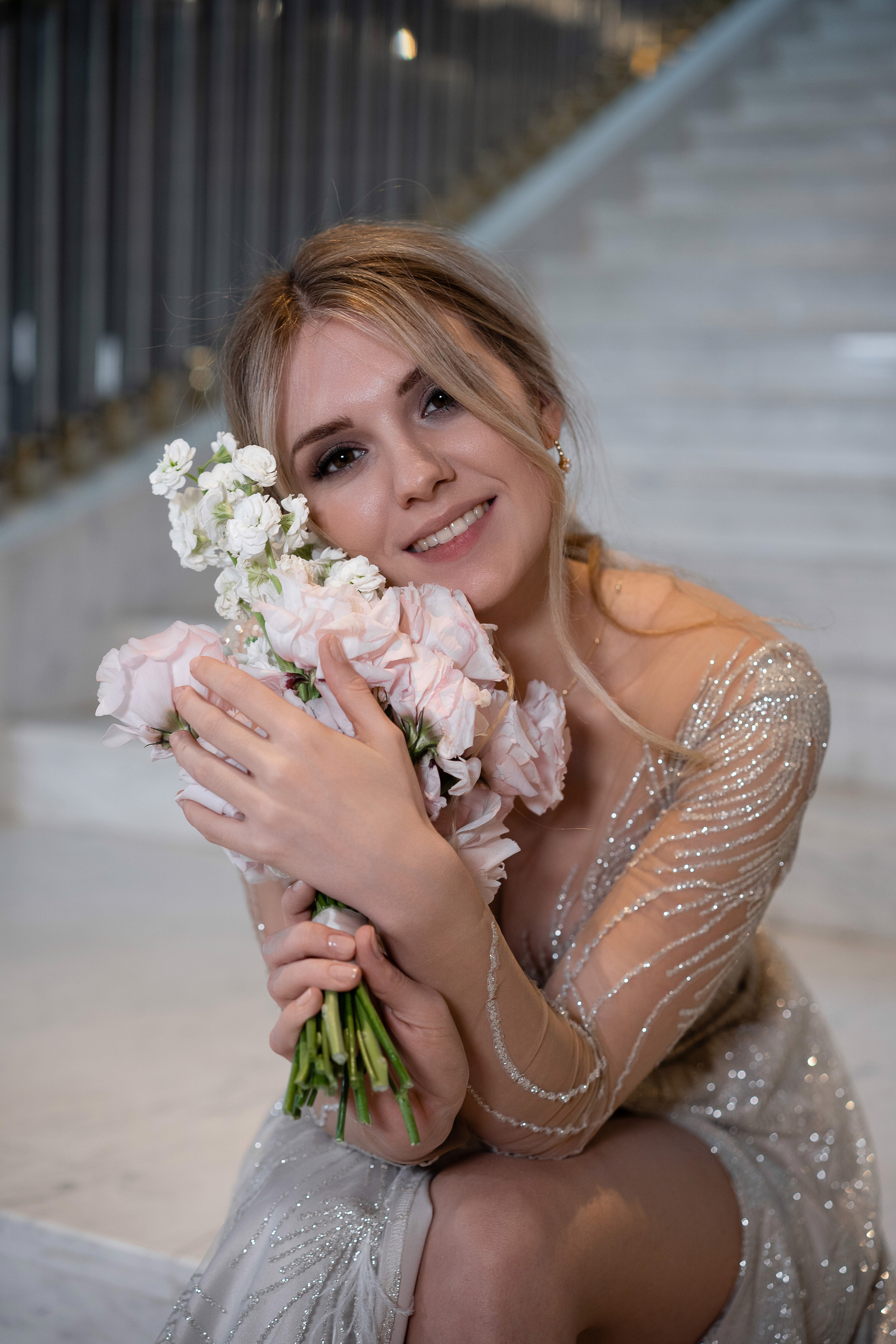 Свадебная фотосессия в отеле Марриотт Империал Плаза Москва