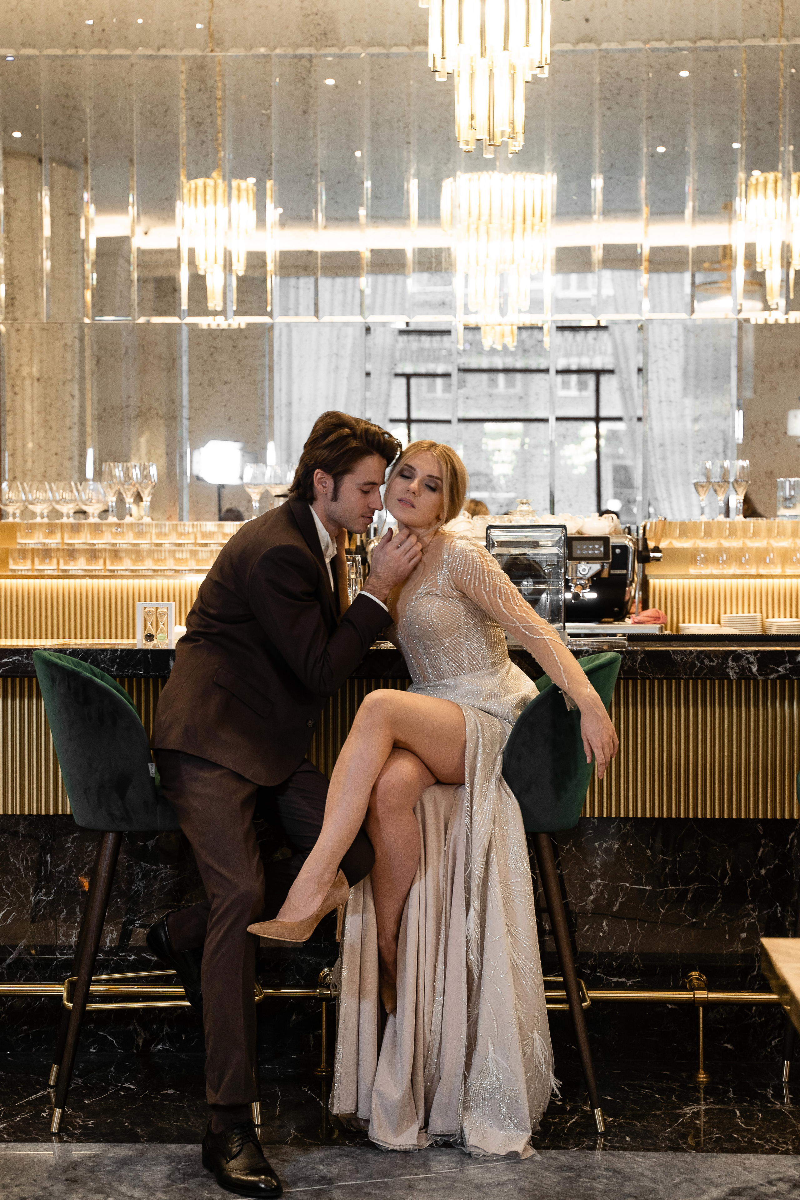 Свадебная фотосессия в отеле Марриотт Империал Плаза Москва