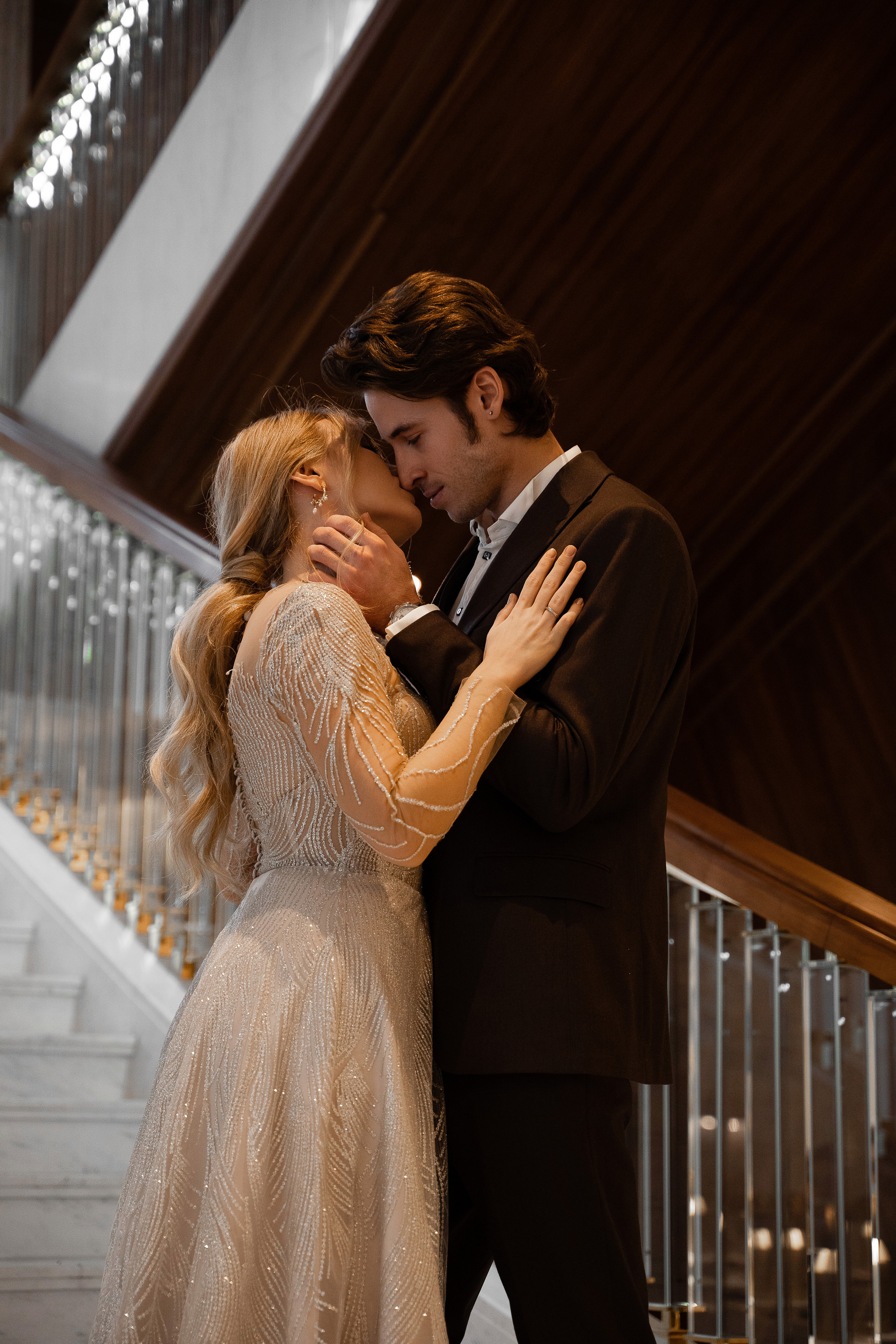 Свадебная фотосессия в отеле Марриотт Империал Плаза Москва