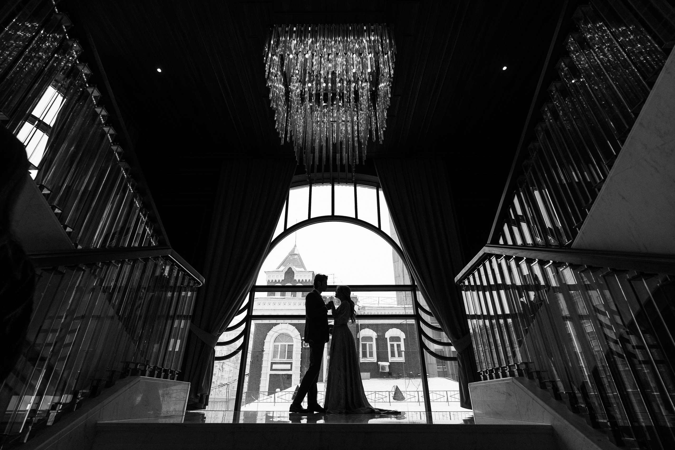 Свадебная фотосессия в отеле Марриотт Империал Плаза Москва