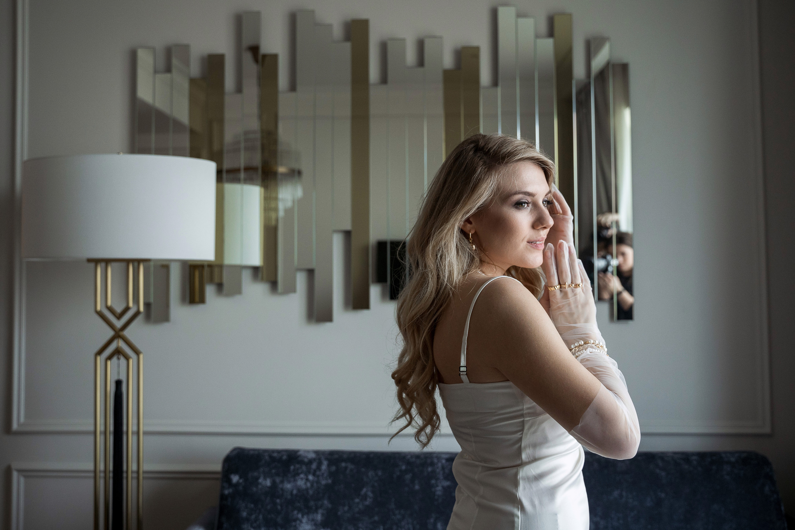 Свадебная фотосессия в отеле Марриотт Империал Плаза Москва