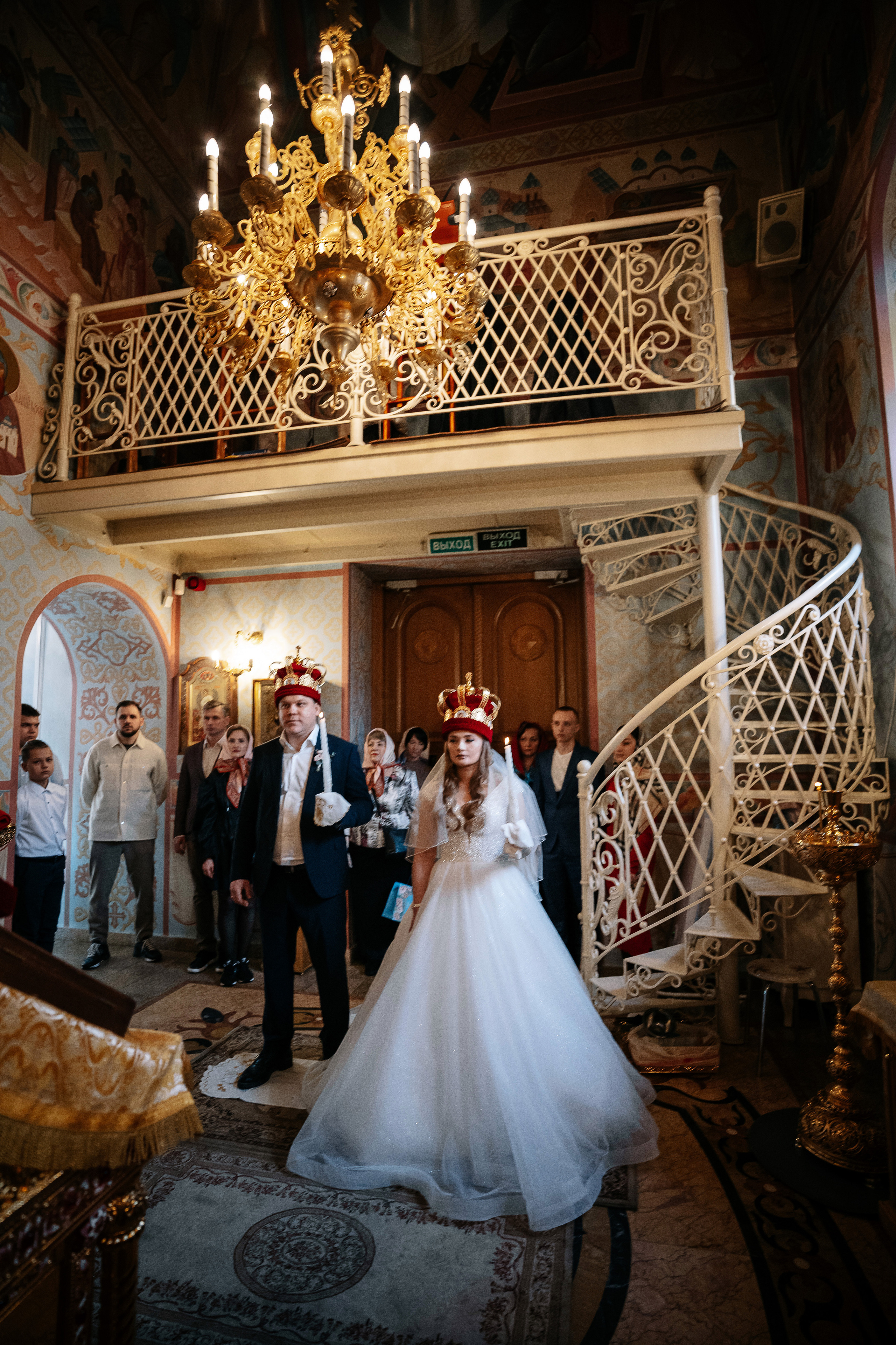 Таинство Венчания в ХРАМЕ БЛАЖЕННОЙ МАТРОНЫ, фотограф на венчание