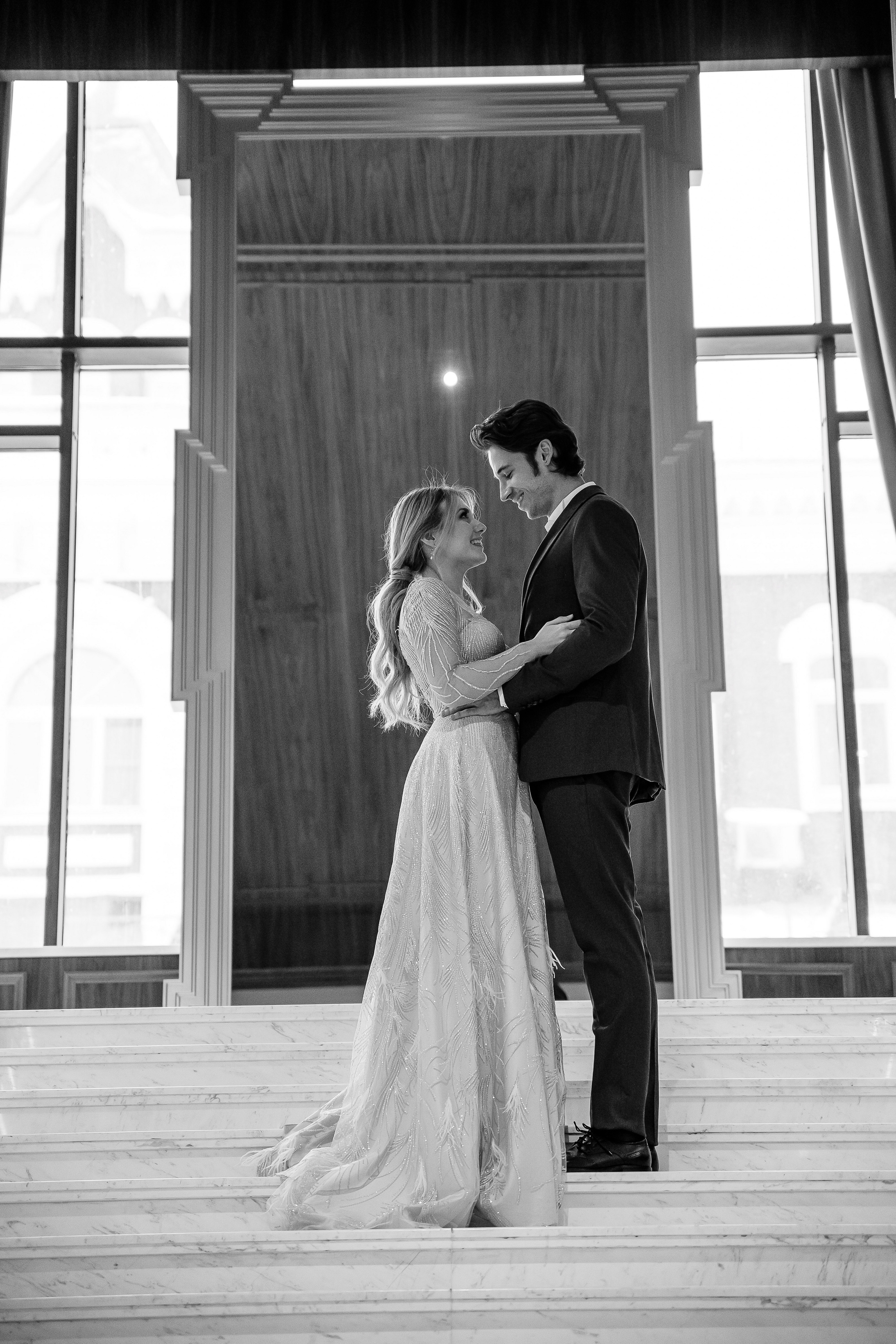 Свадебная фотосессия в отеле Марриотт Империал Плаза Москва