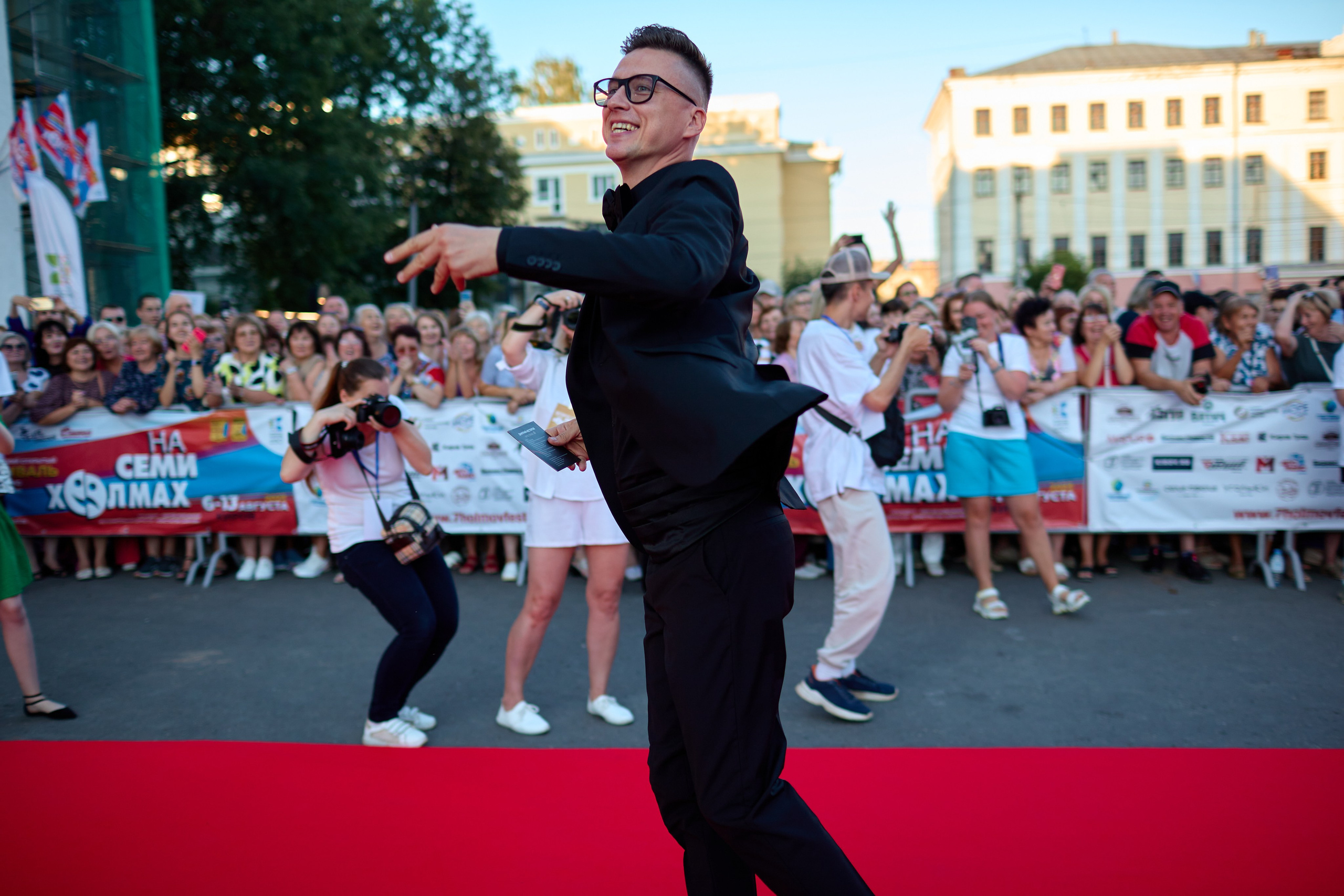 Открытие фестиваля «На семи холмах» 2023. Фотограф Илья Прохоров в Кирове