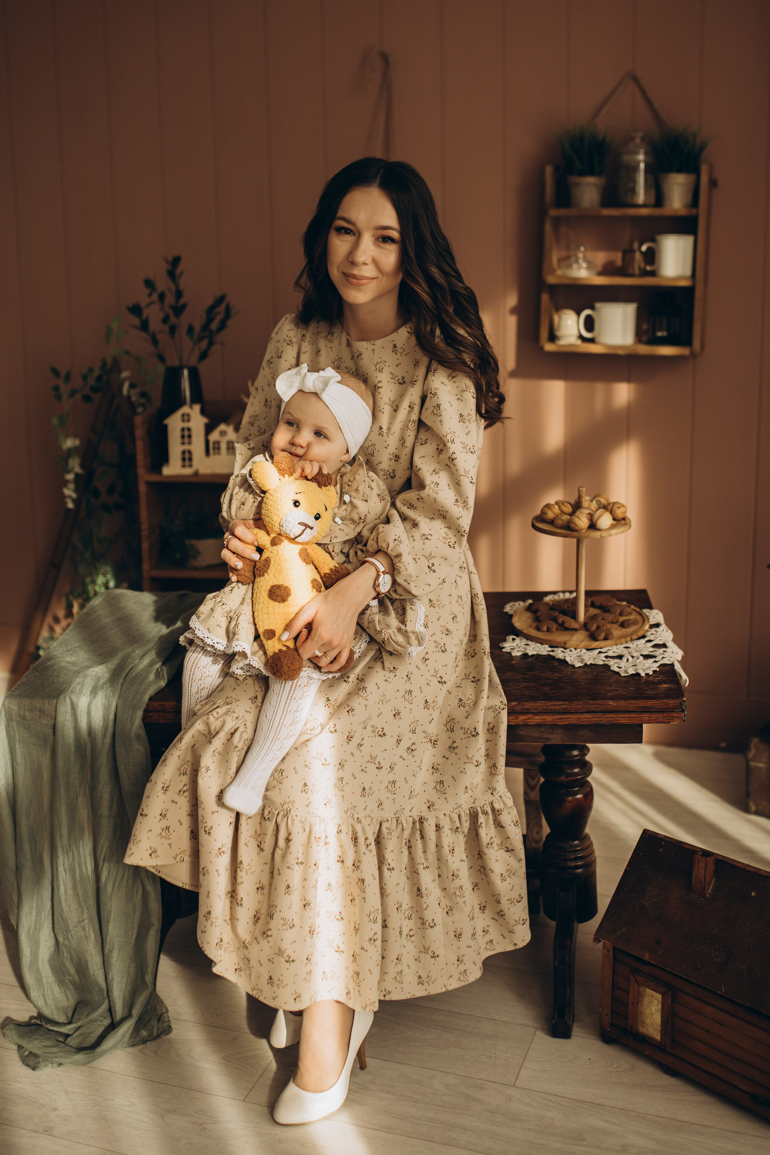 Сьемка годика для Анечки. Семейный и детский фотограф в Рязани Васюгова Мария