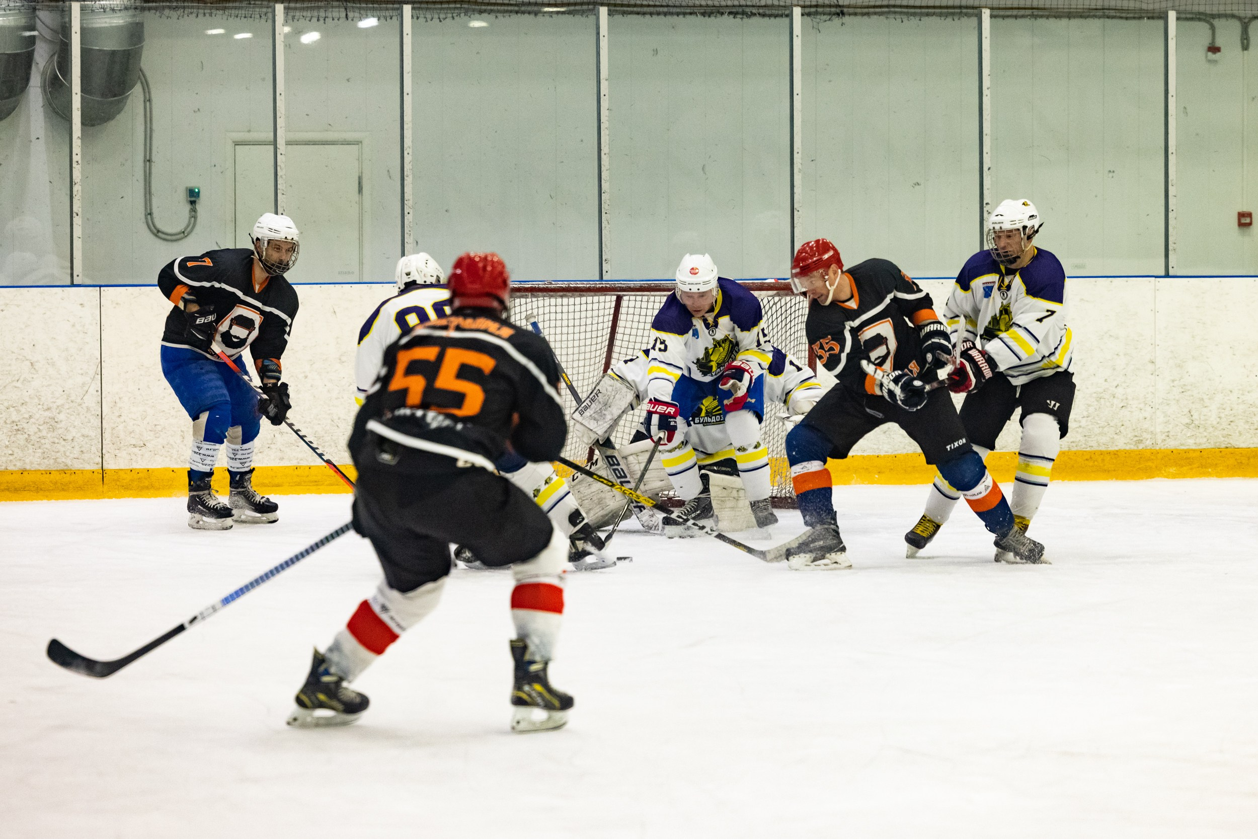 ХК Бульдозер — ХК Добрыня. Фотограф Александр Заломаев