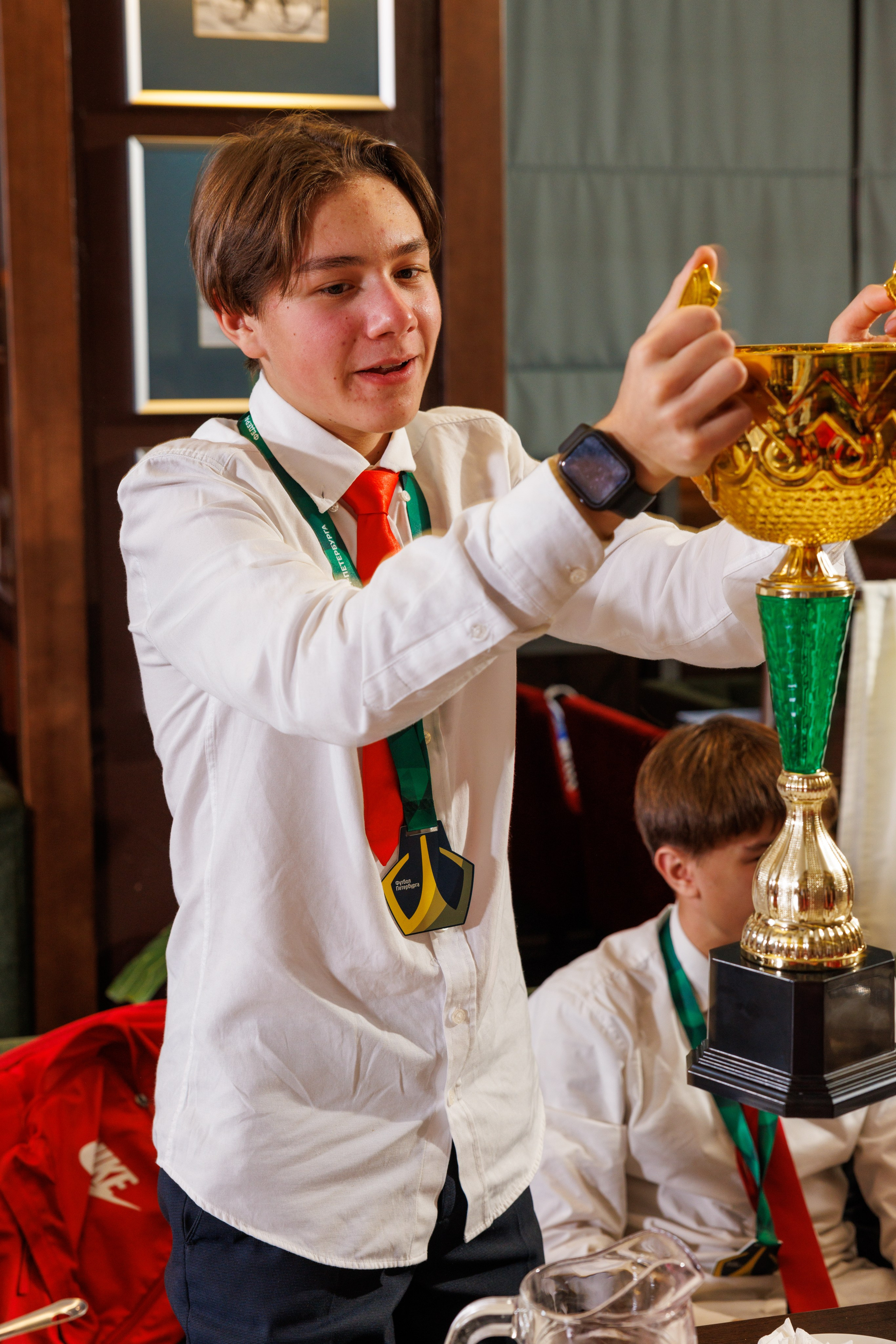 СШ ФК Выборжанин. Закрытие сезона. Фотограф Александр Заломаев