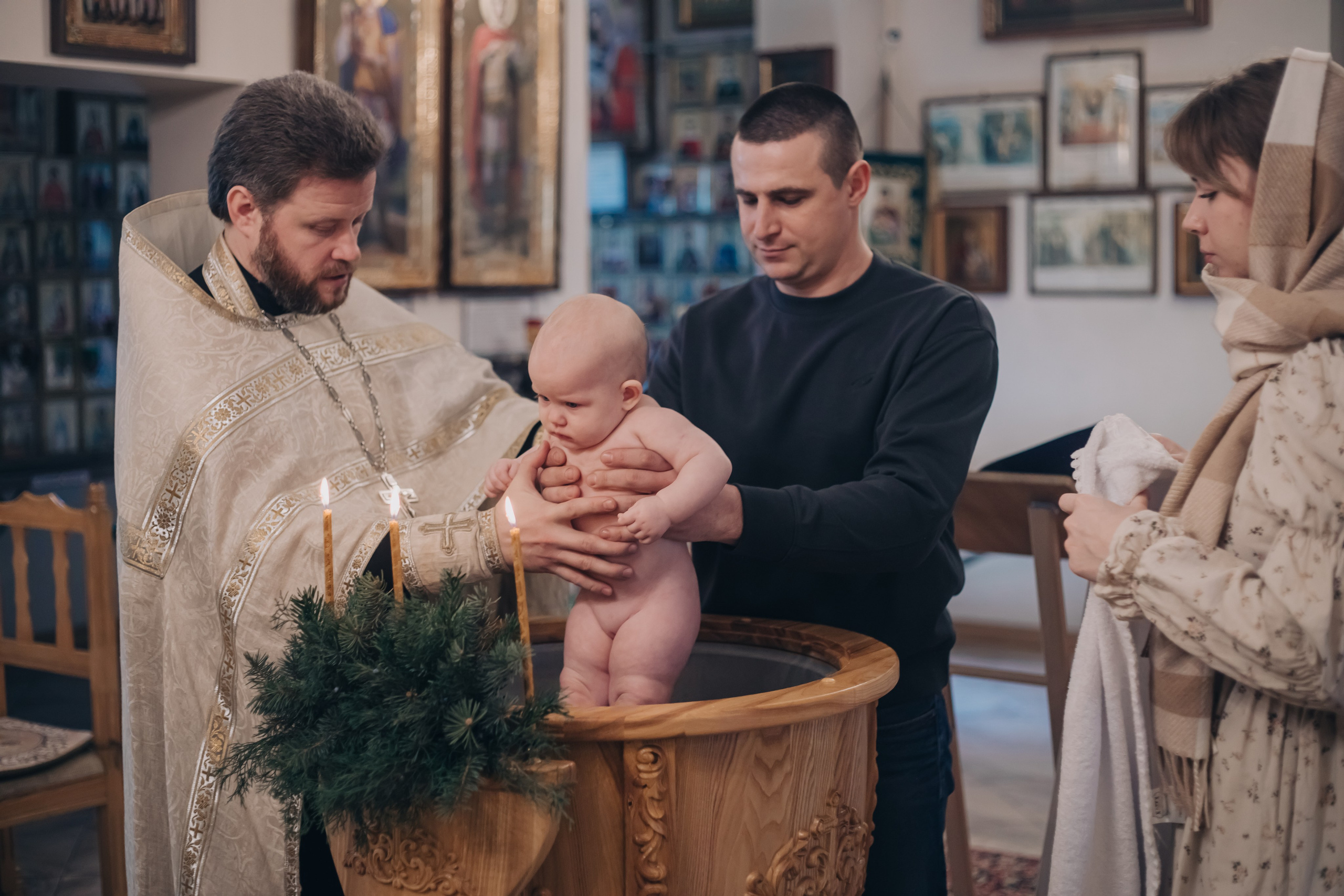 Фотограф на крещение в Тихорецке. Свадебный и семейный фотограф в Краснодарском крае Мария Данилкина