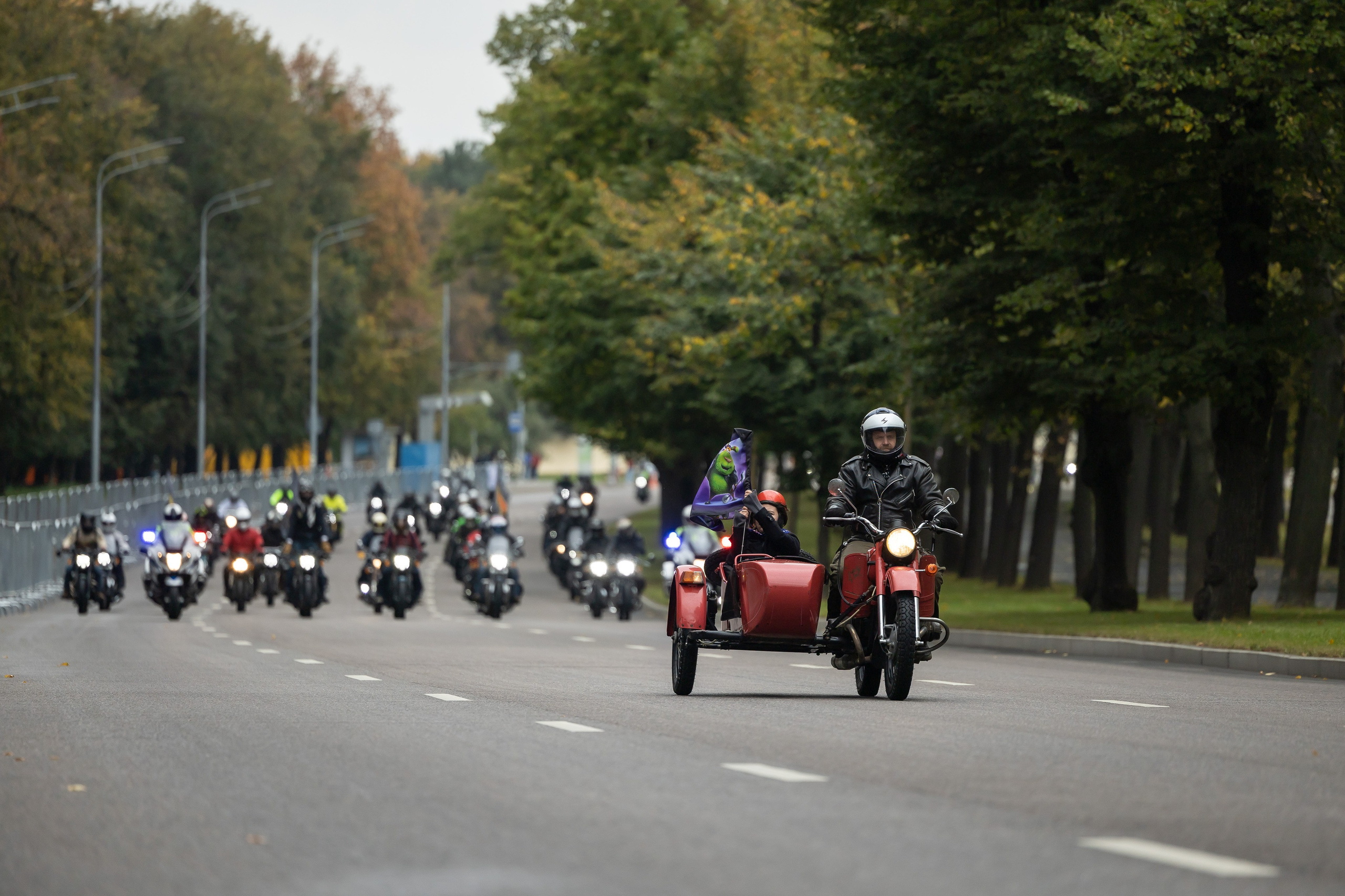 13-й Московский Мотофестиваль. Фотограф Владимир Охрименко