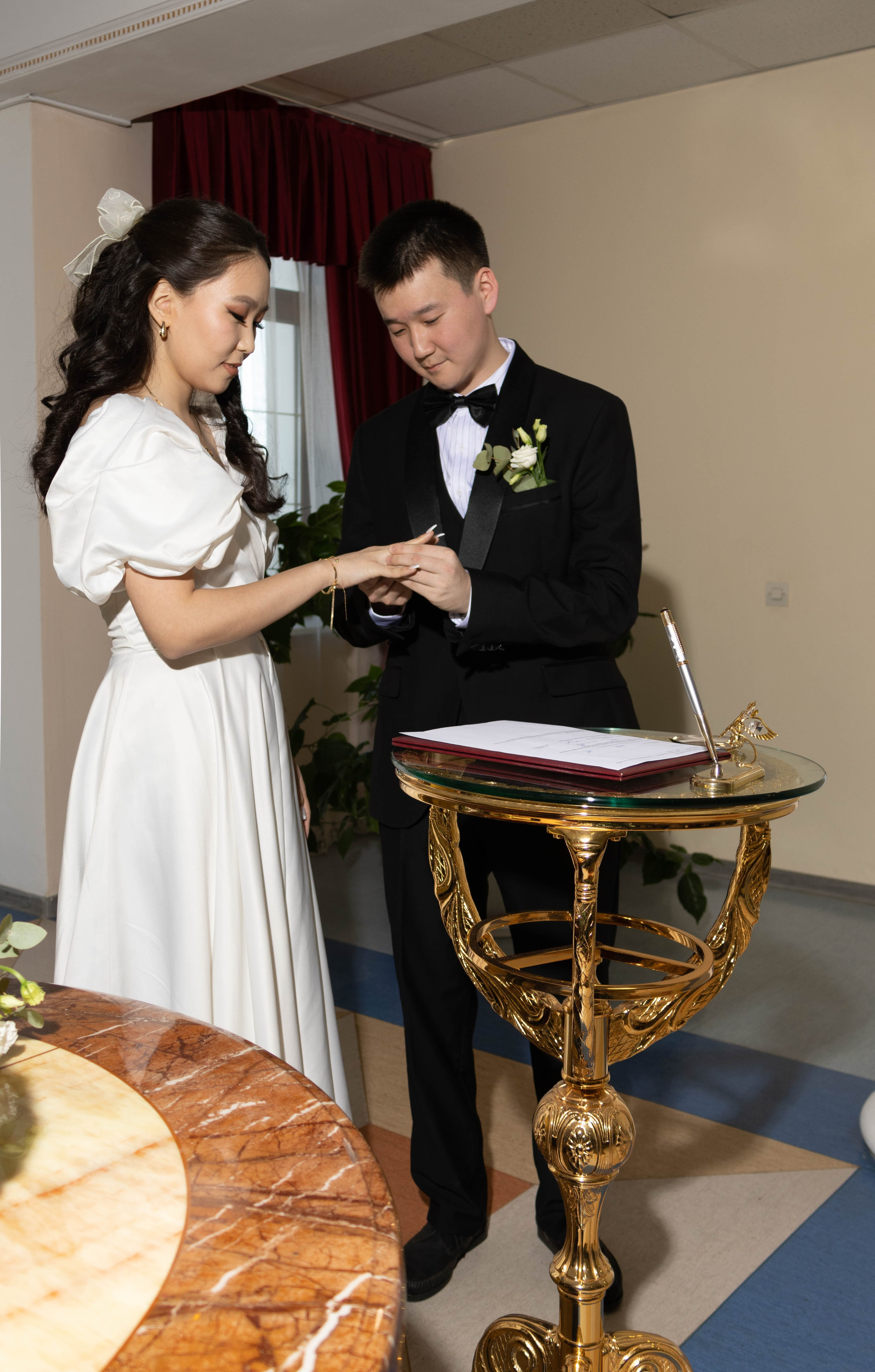 Весенняя регистрация. Фотограф Якутск Зоя Николаева