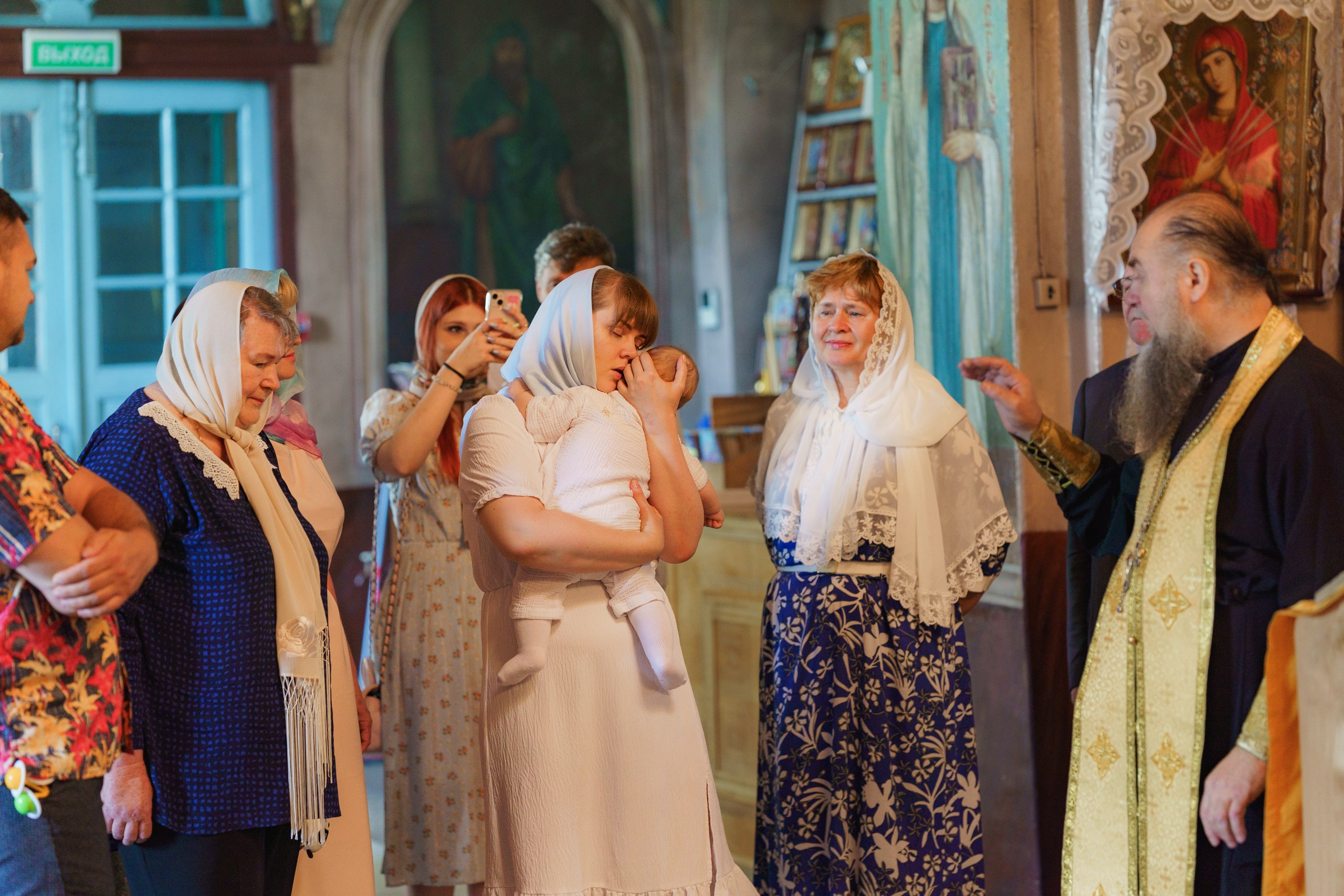 Таинство крещения венчания