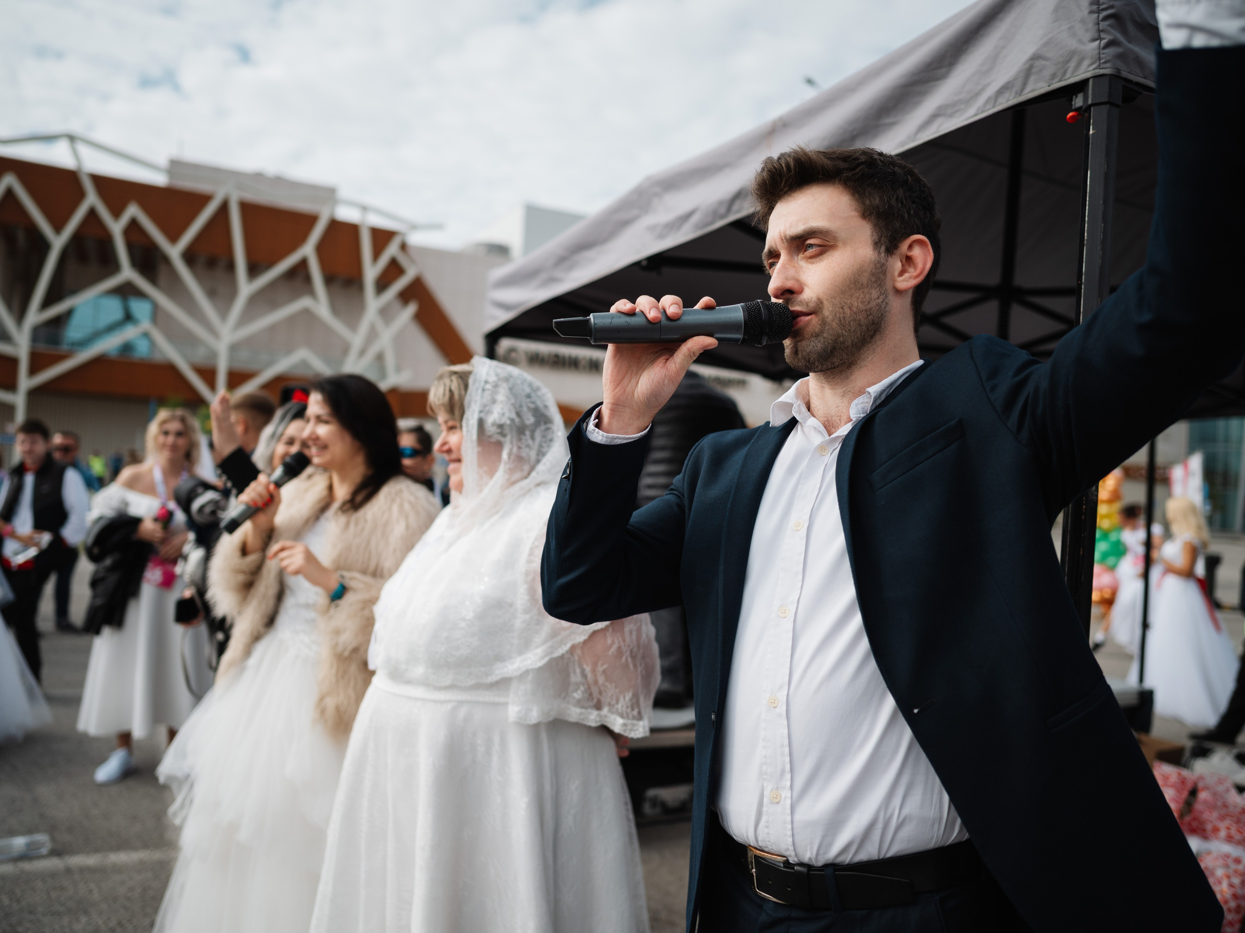 Забег невест. Фотограф Алексей Шрайбик