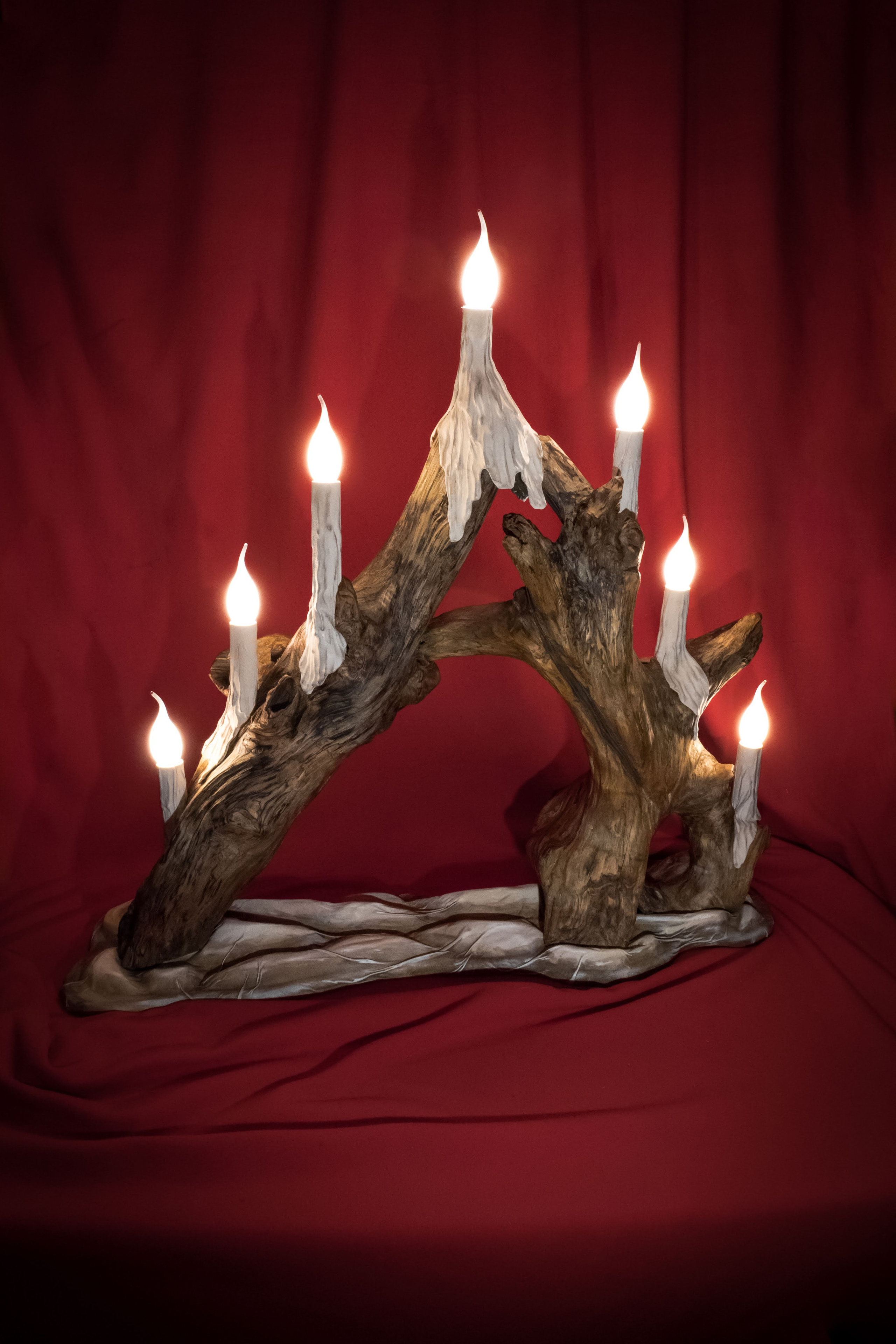 Подсвечник ручной работы из корней деревьев. ANTONOVLABEL — Art & Handmade