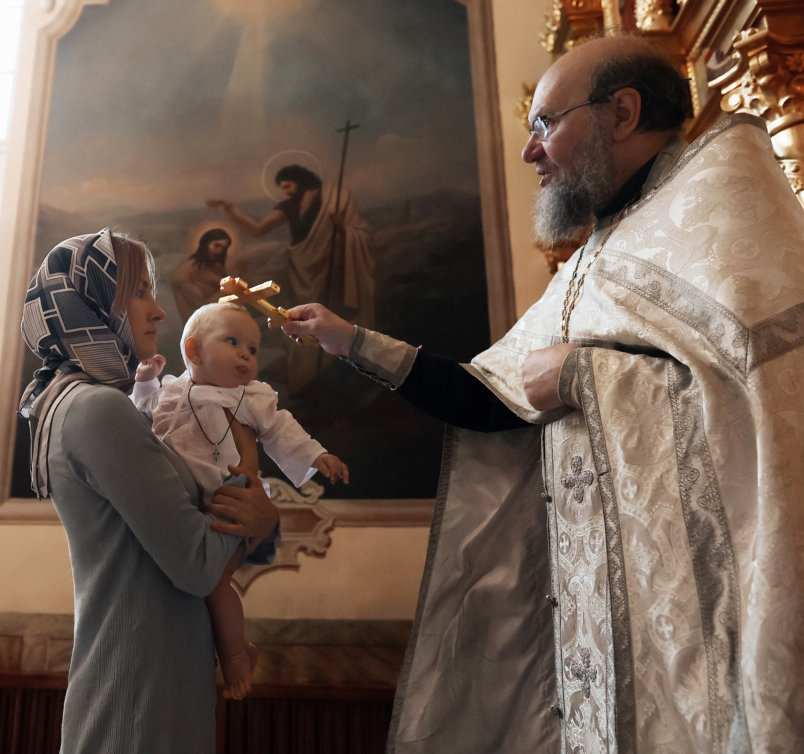 Крещение. Фотограф на Венчание и Крещение, семейный фотограф в Москве и области