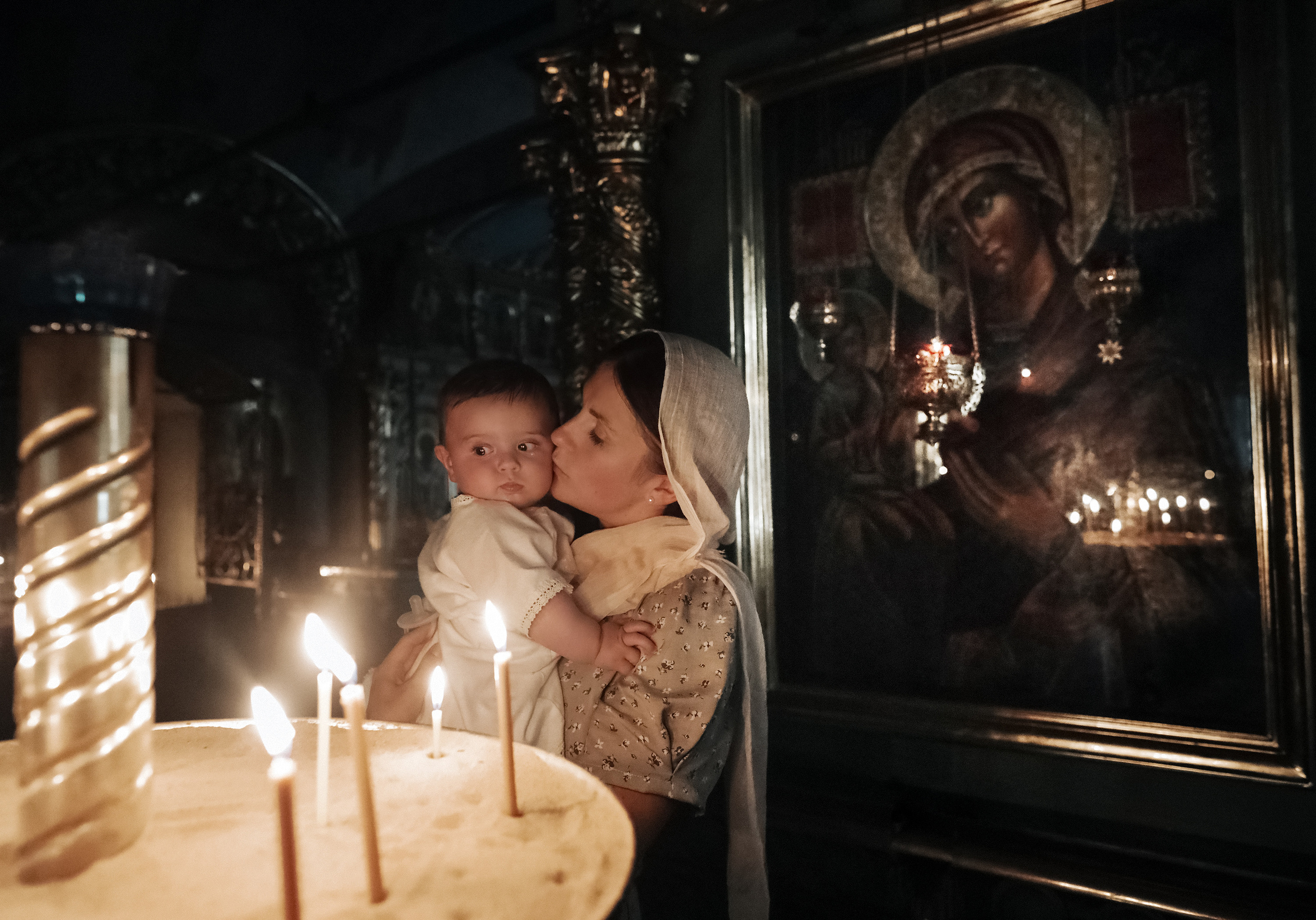 Крещение. Фотограф на Венчание и Крещение, семейный фотограф в Москве и области