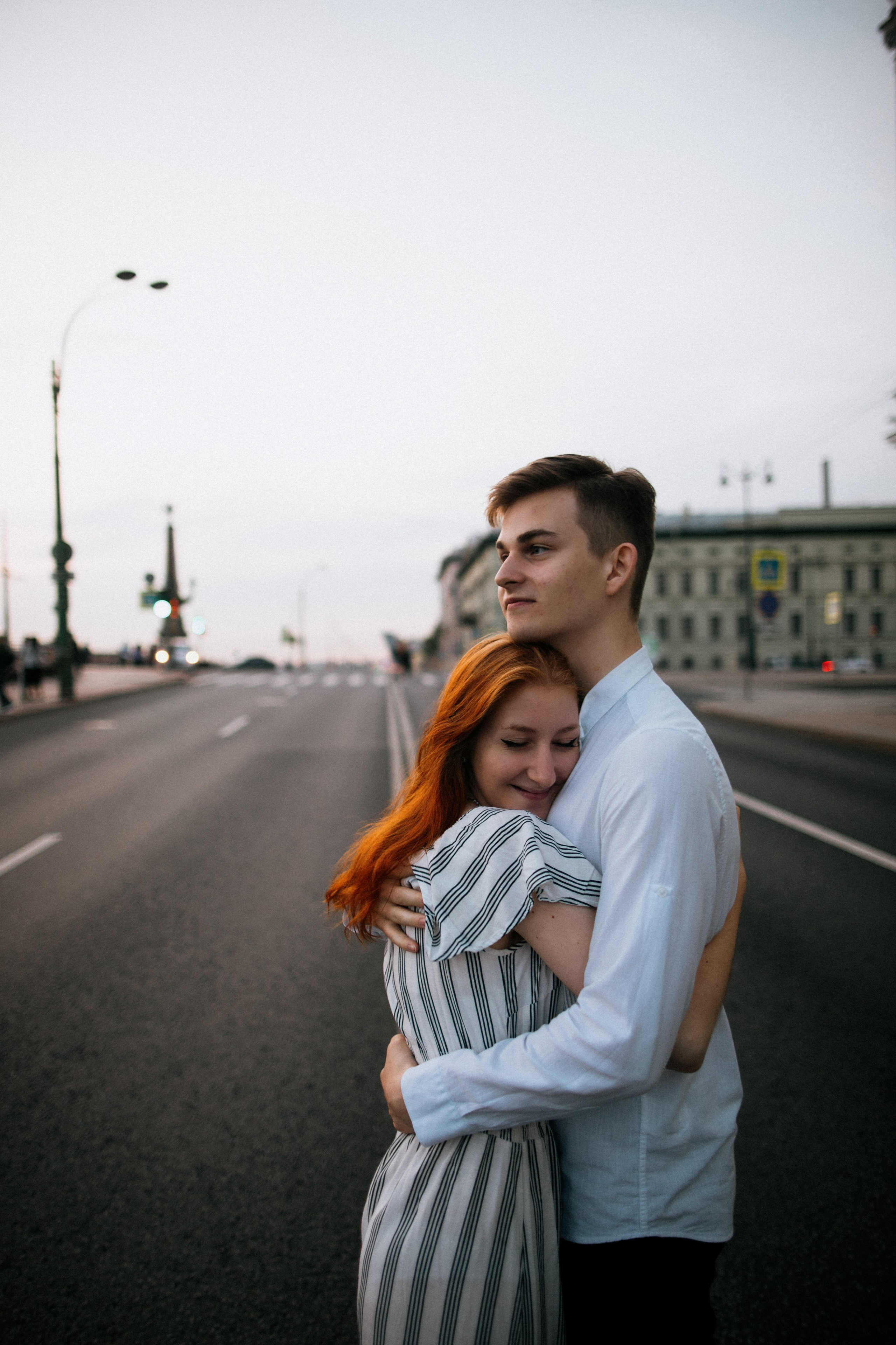 Artem & Tanya. Raised bridges. Портретный и концептуальный фотограф в Санкт-Петербурге Роман Башкиров