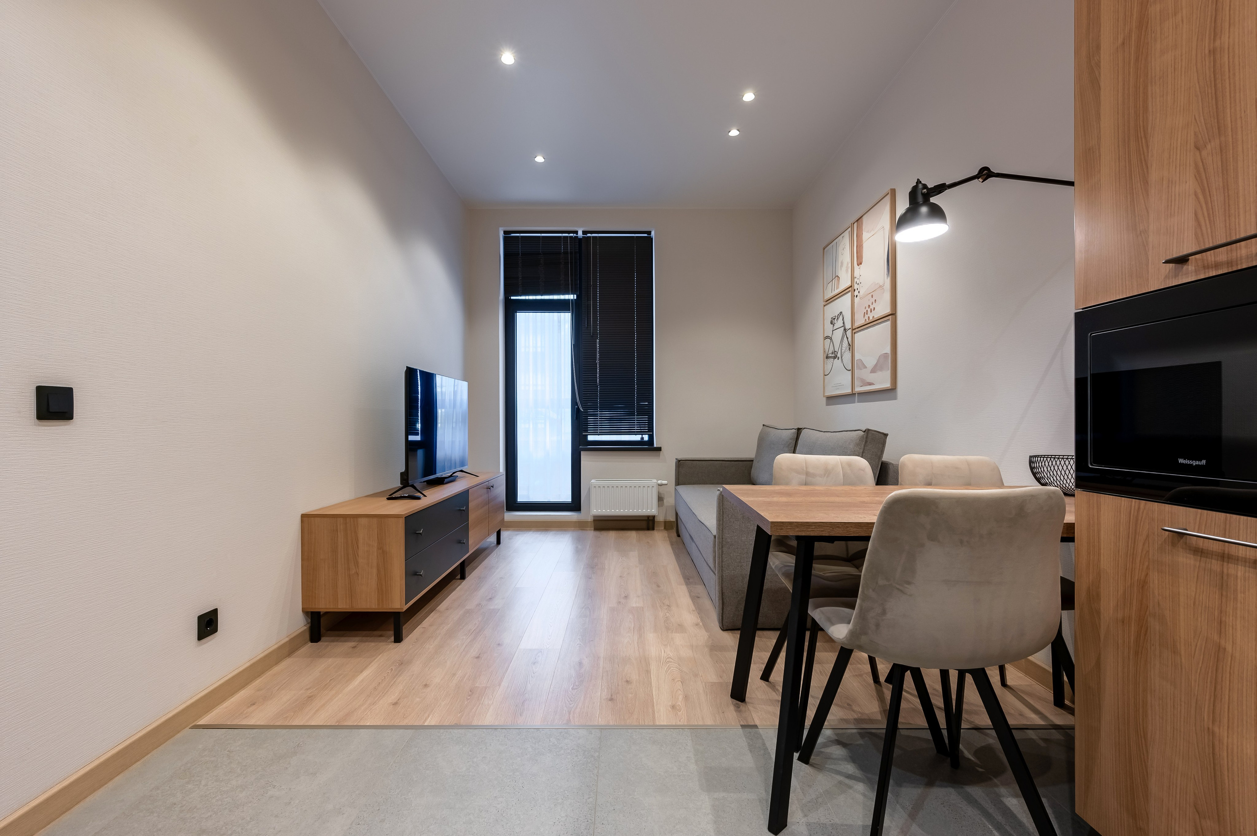 Квартира на А. Матросова 3. Интерьерный фотограф. Фото- видеосъемка недвижимости Санкт-Петербург