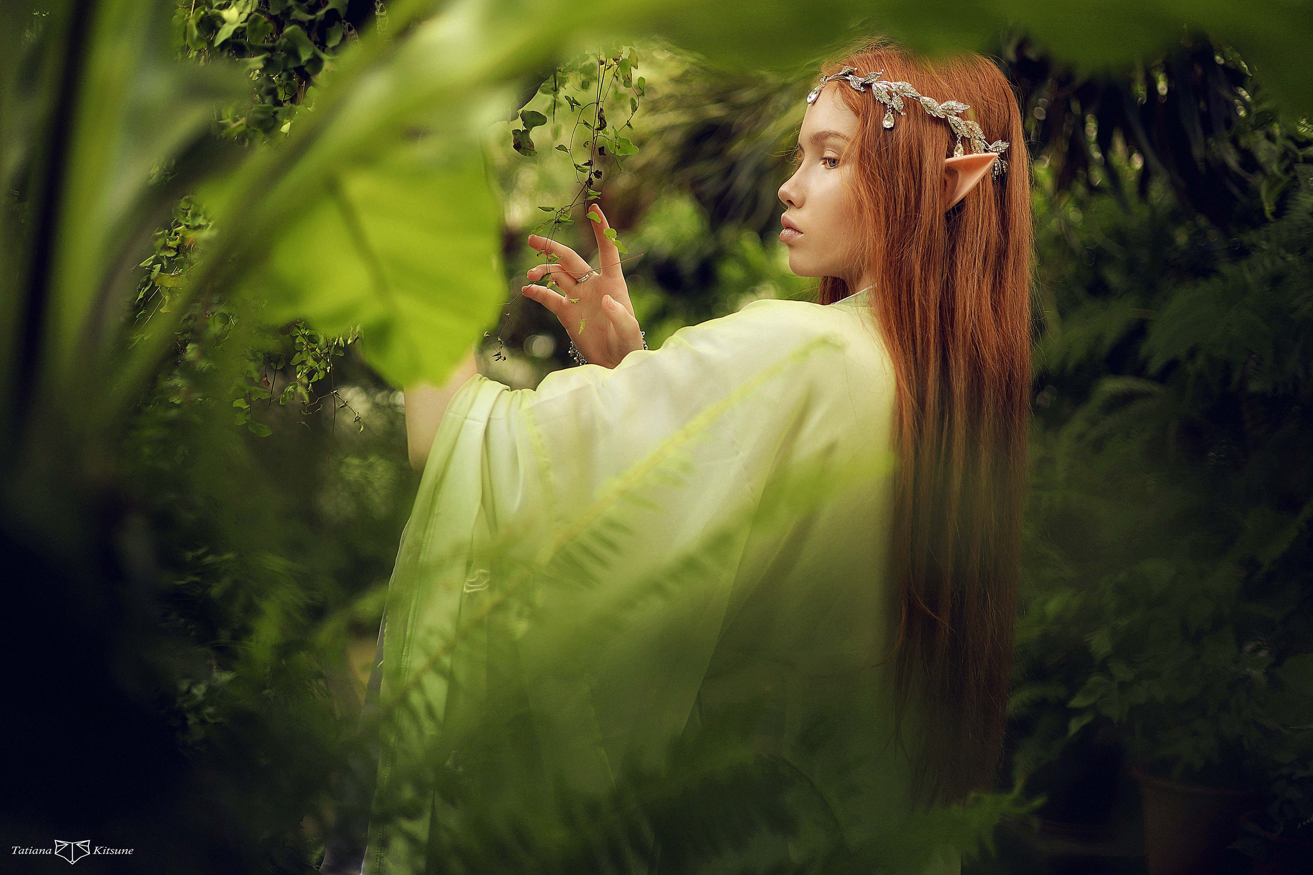 Полный костюм Эльфа для фотосессии. Эксклюзивный фотограф японских сказок в Екатеринбурге