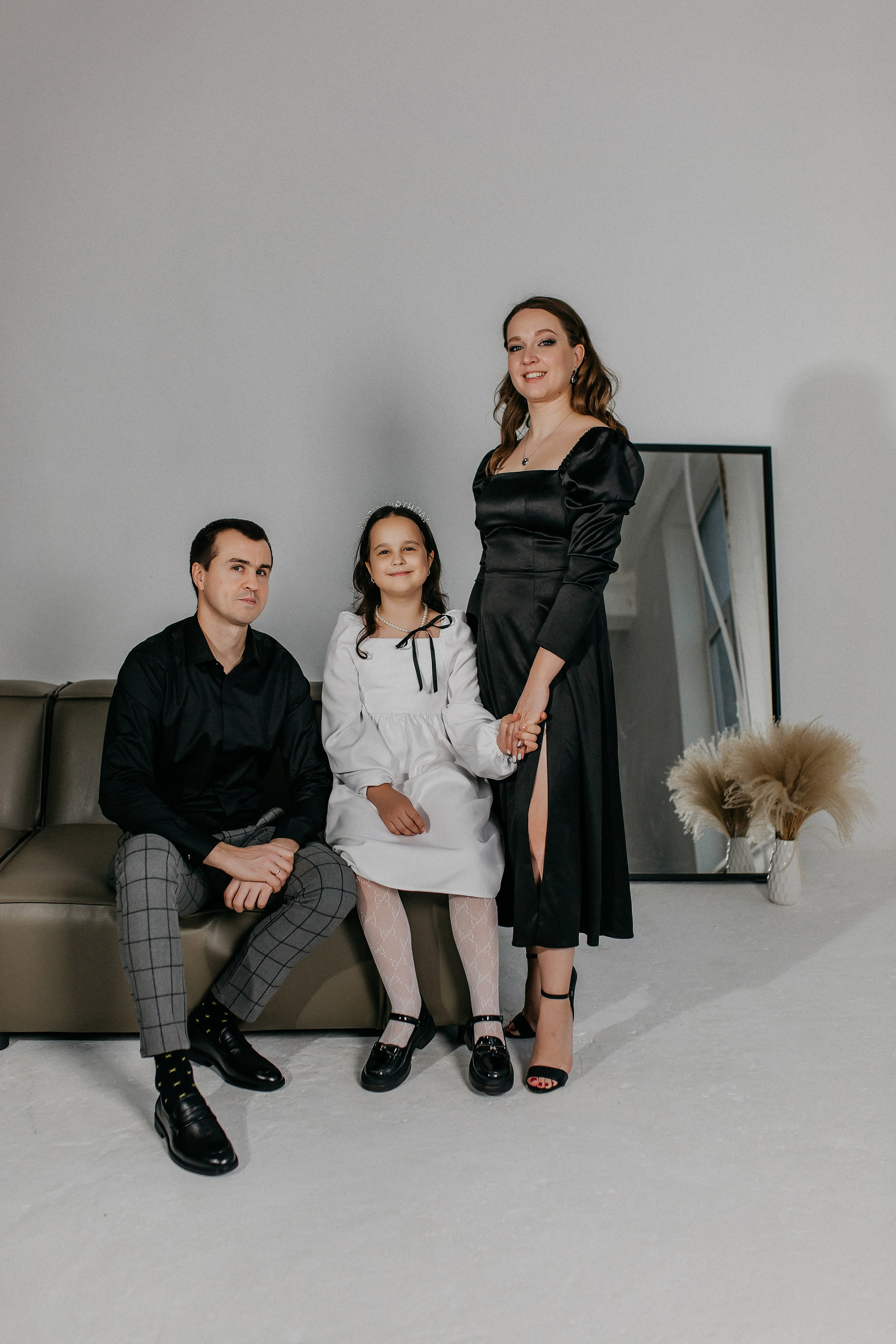 Семейная фотосессия. Студия. Kirinatanya.ru